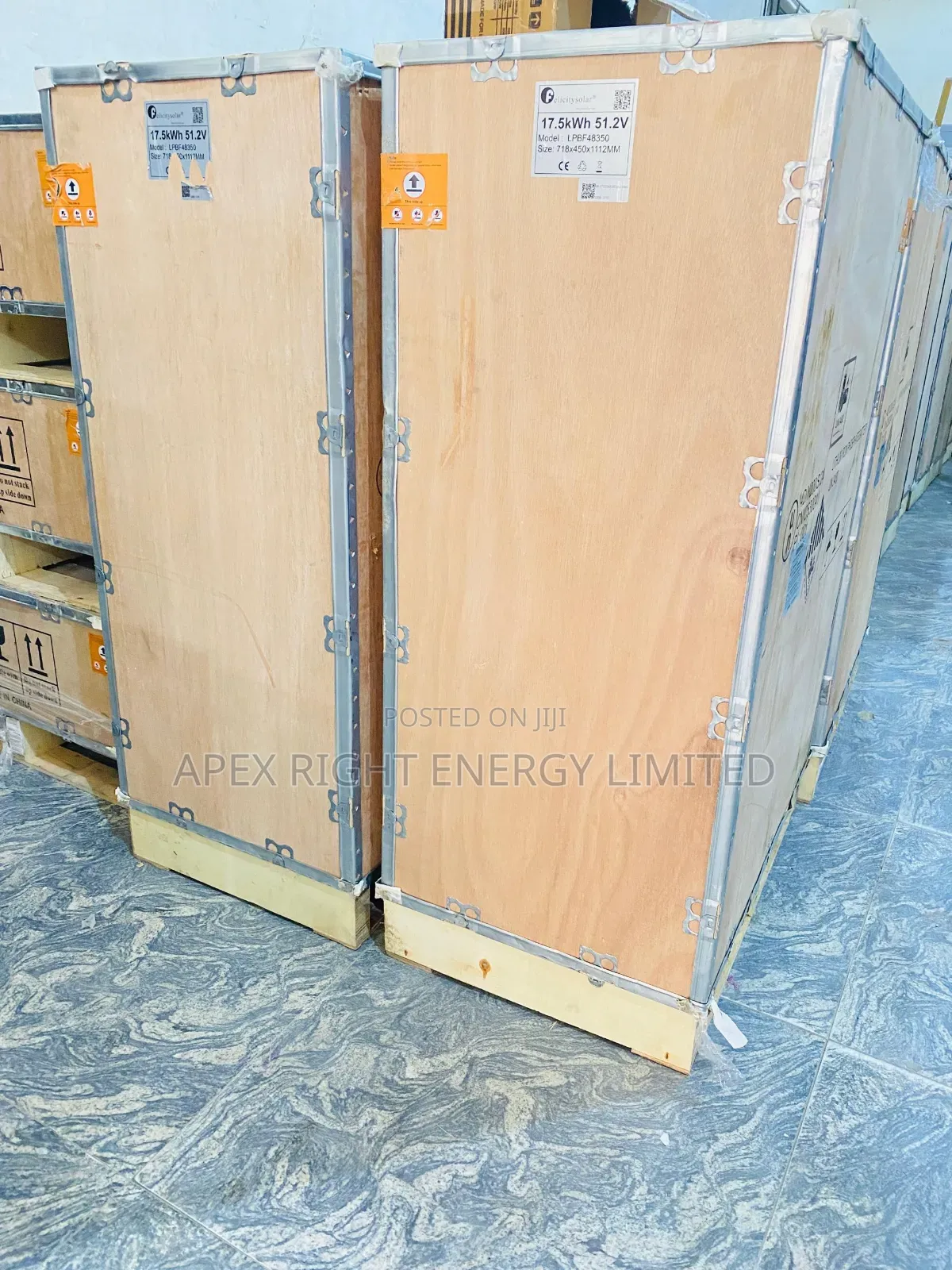 17.5kwh Felicity Lithium Battery 51.2volts