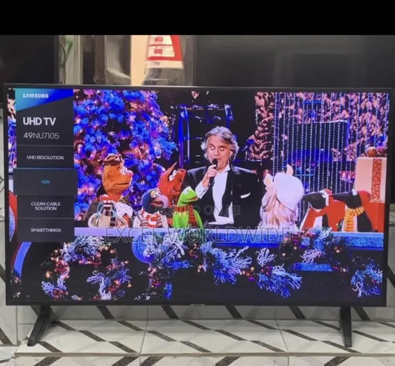 49” Incredible Samsung Uhd Hdr Smart Tv Wth Slim Design