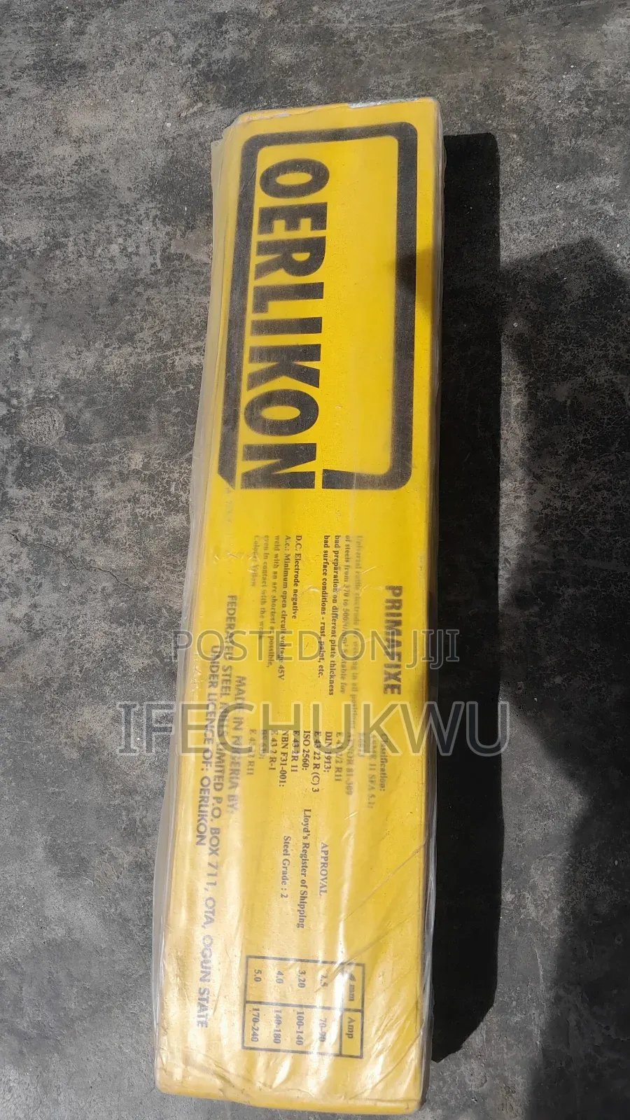 Oerlikon Electrode