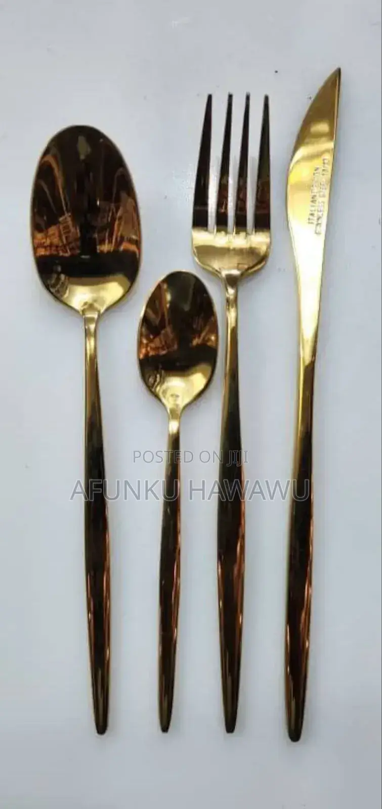 Usa Golden Spoon Fork