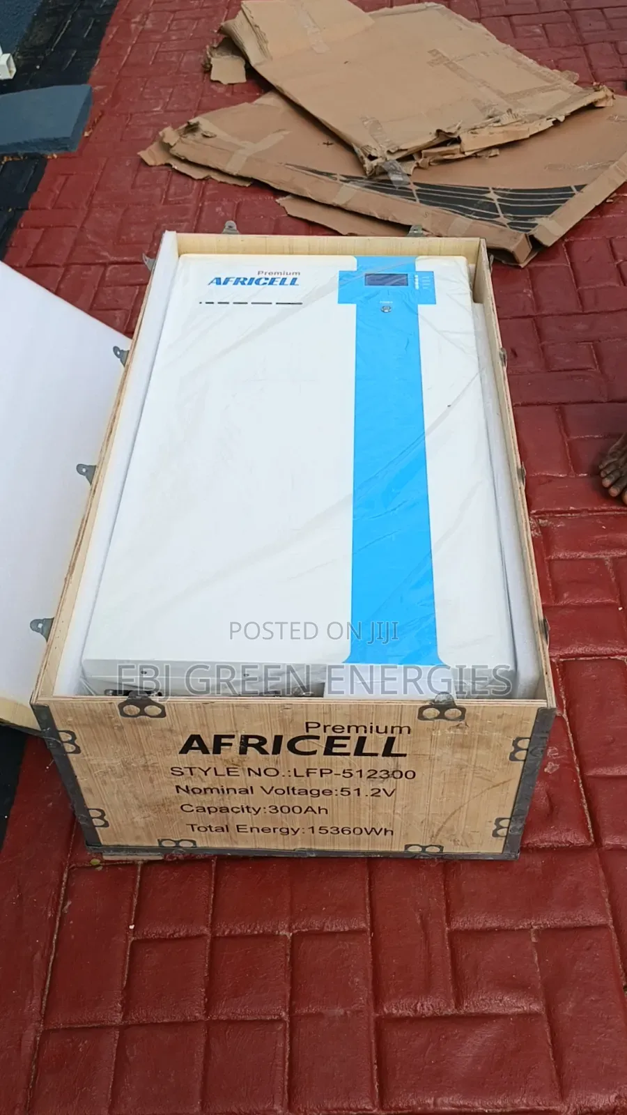 15kwh Africell Lithium Ion Battery