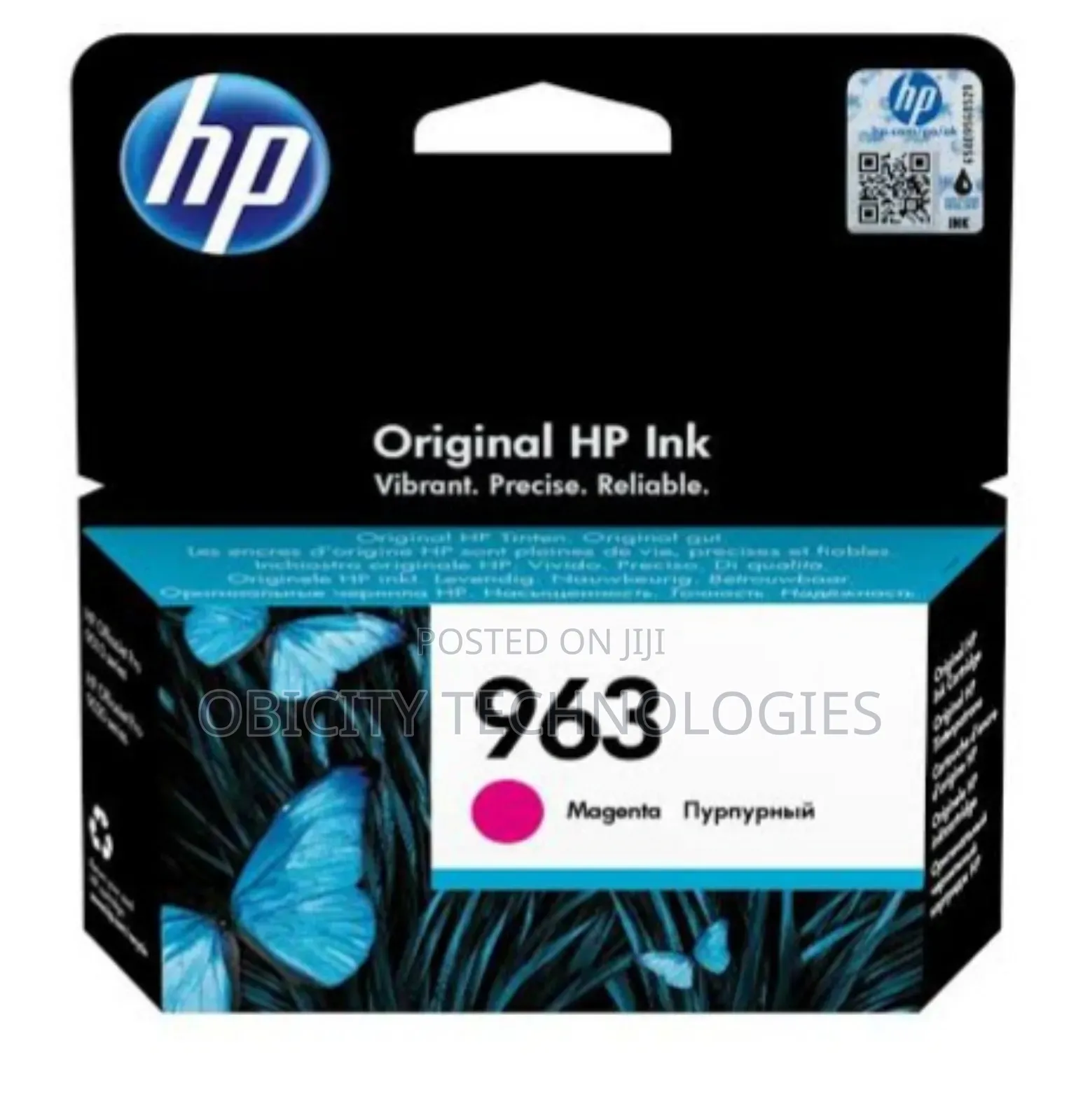 Hp 963 Magenta Ink Cartridge