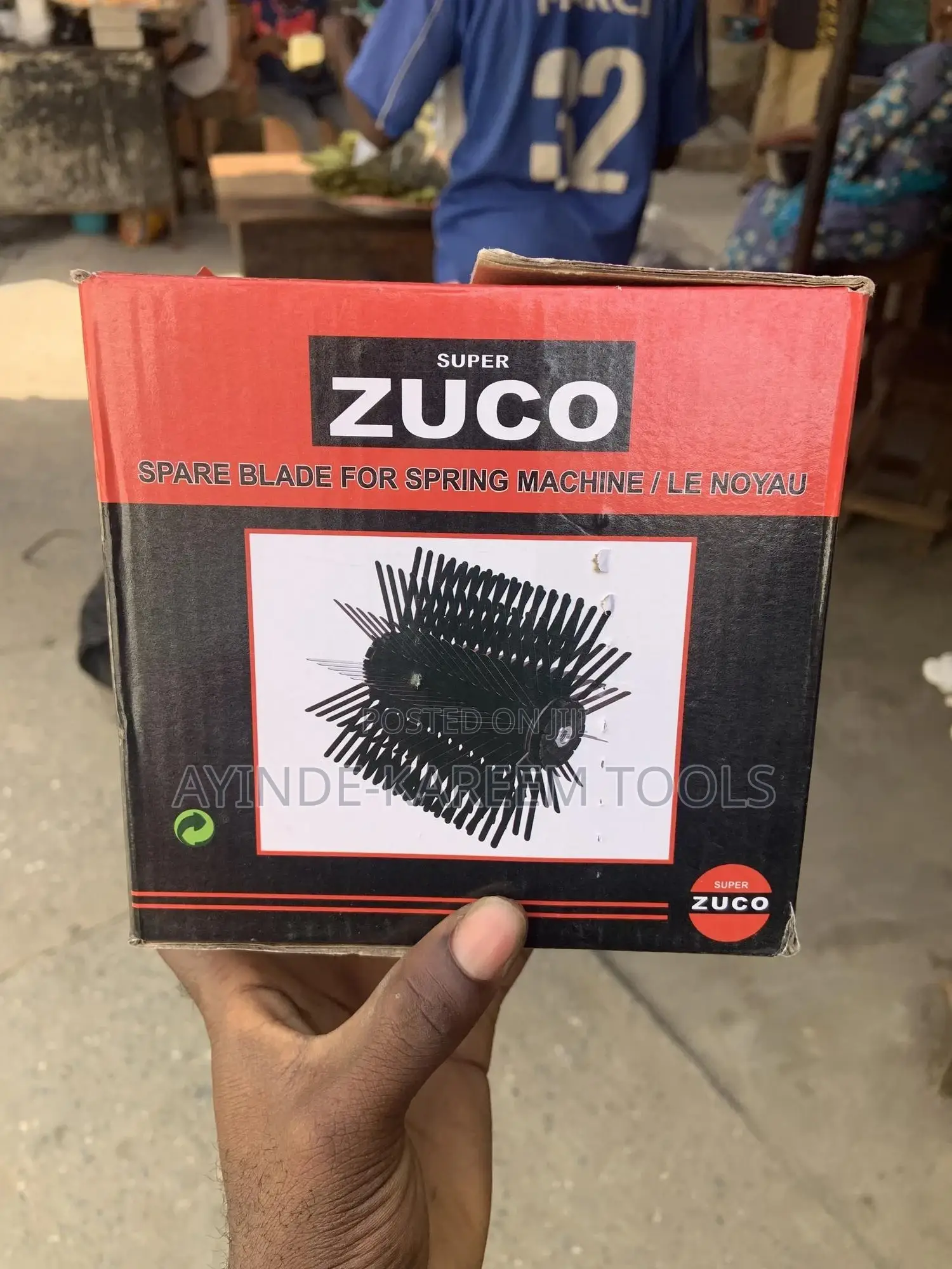 Spare Blade for Tyrolean Machine