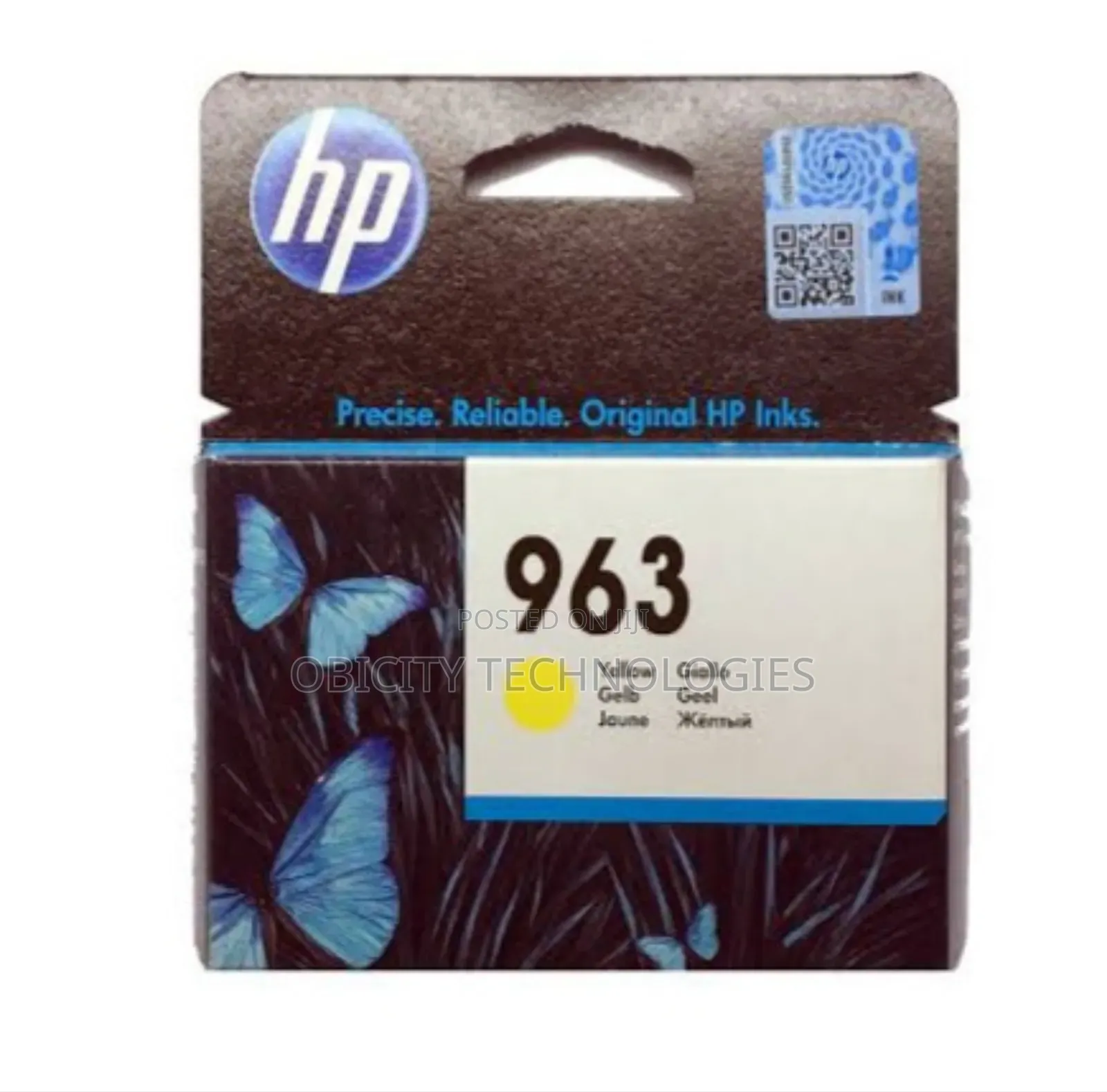 Hp 963 Yellow Ink Cartridge