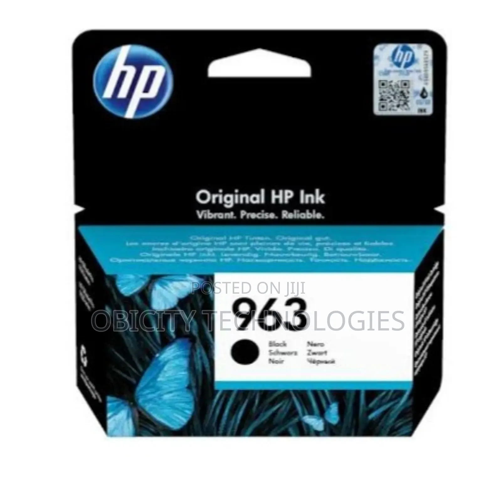 Hp 963 Black Ink Cartridge