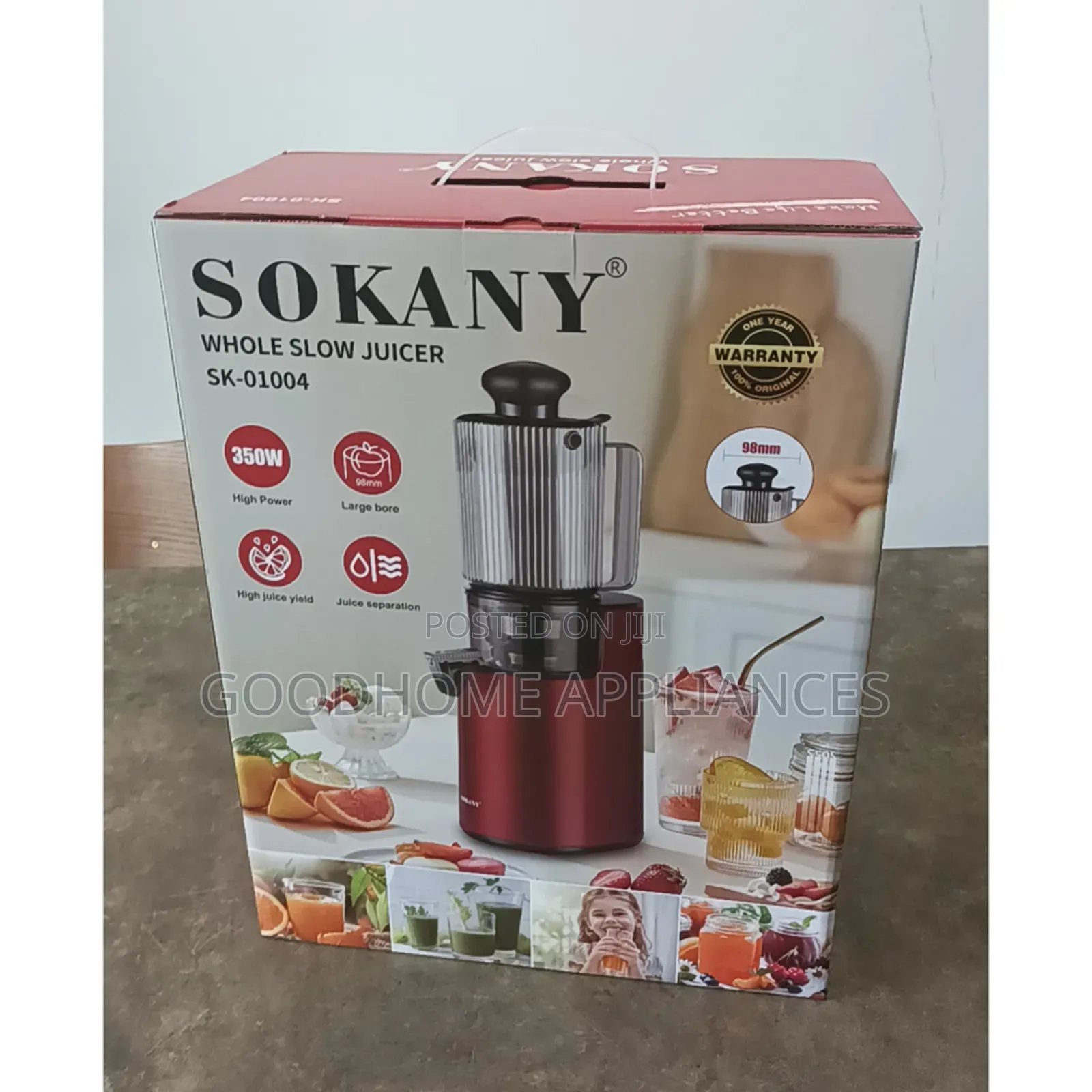 Sokany Whole Slow Juicer