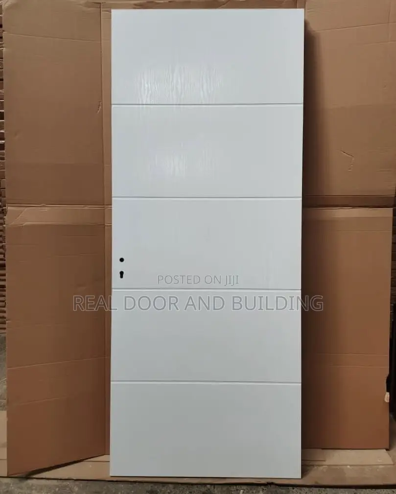 White HDF Special Wooden Door