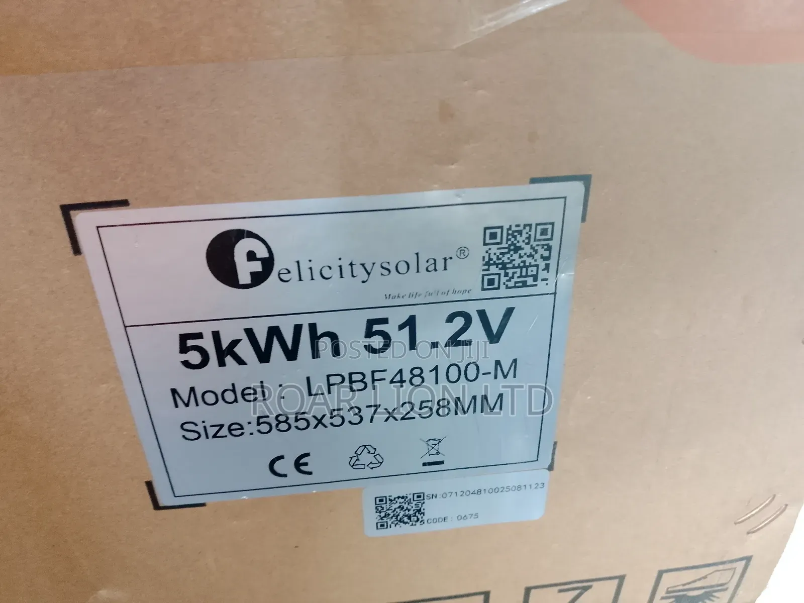 5kwh Lithium Battery
