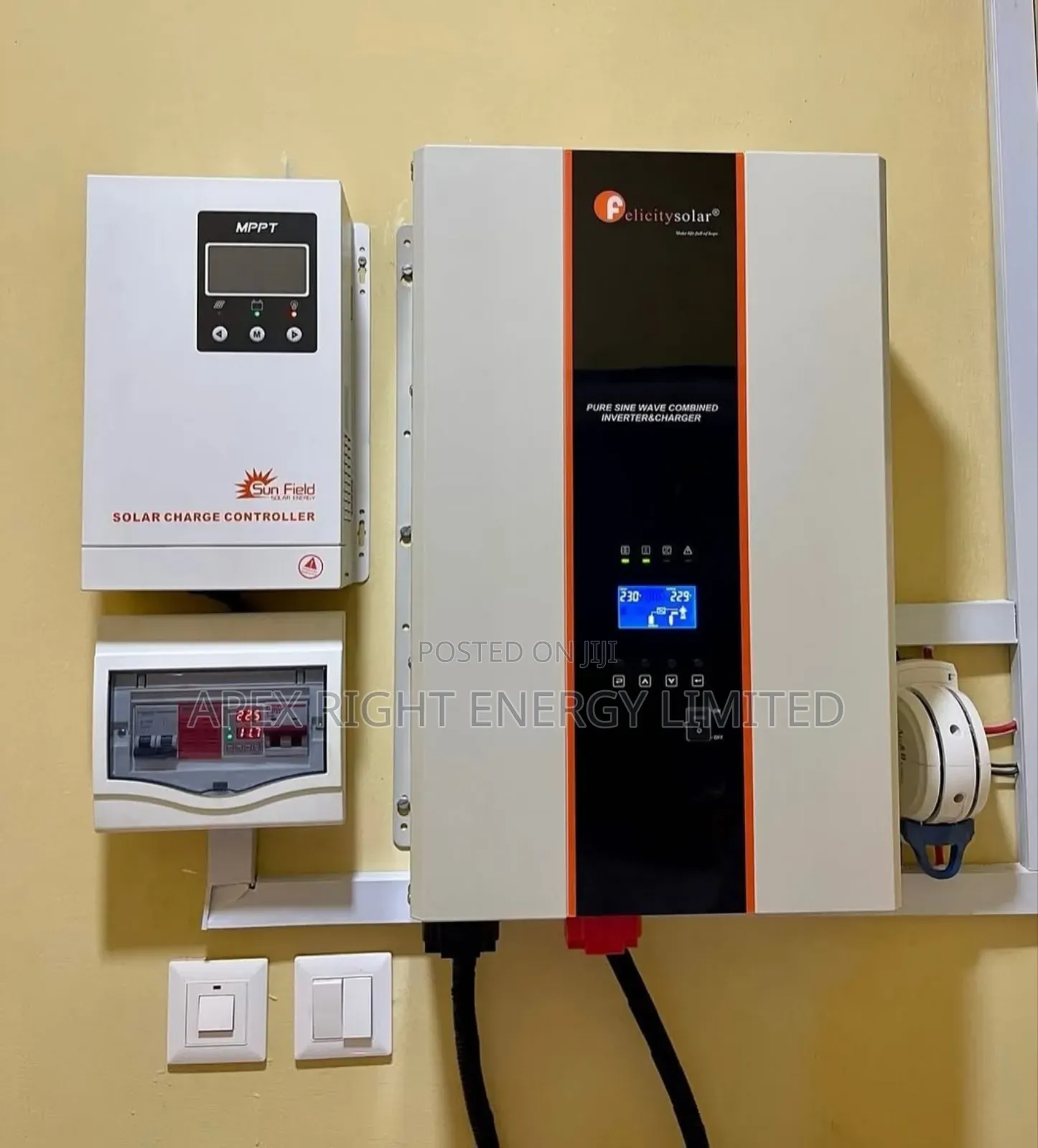 10kva Felicity System+15kwh Lithium+12pcs-680watts Panels
