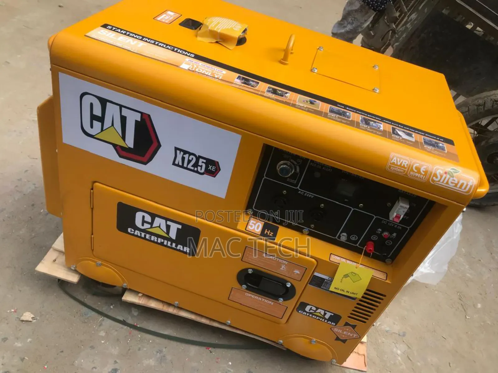Cat 12kva Diesel Soundproof Generator