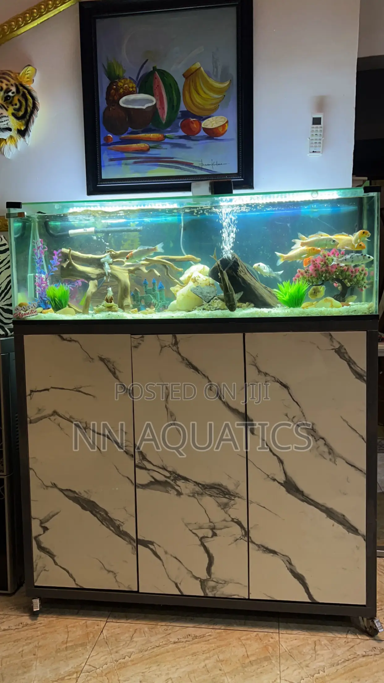 4ft by 20 Inch Fit Aquarium With Canister Filter