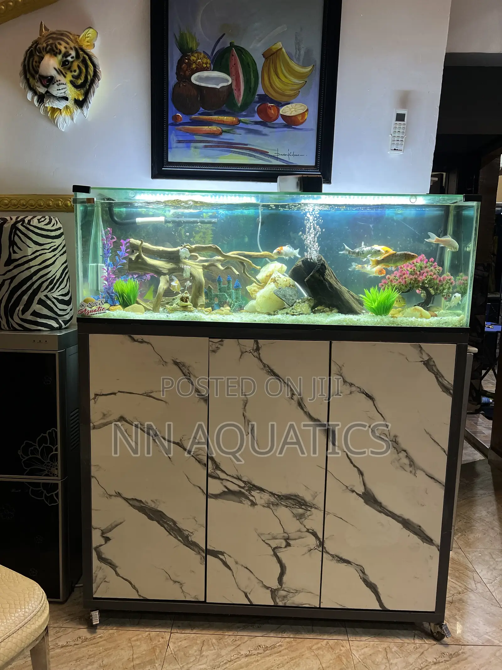 4ft by 20 Inch Fit Aquarium With Canister Filter