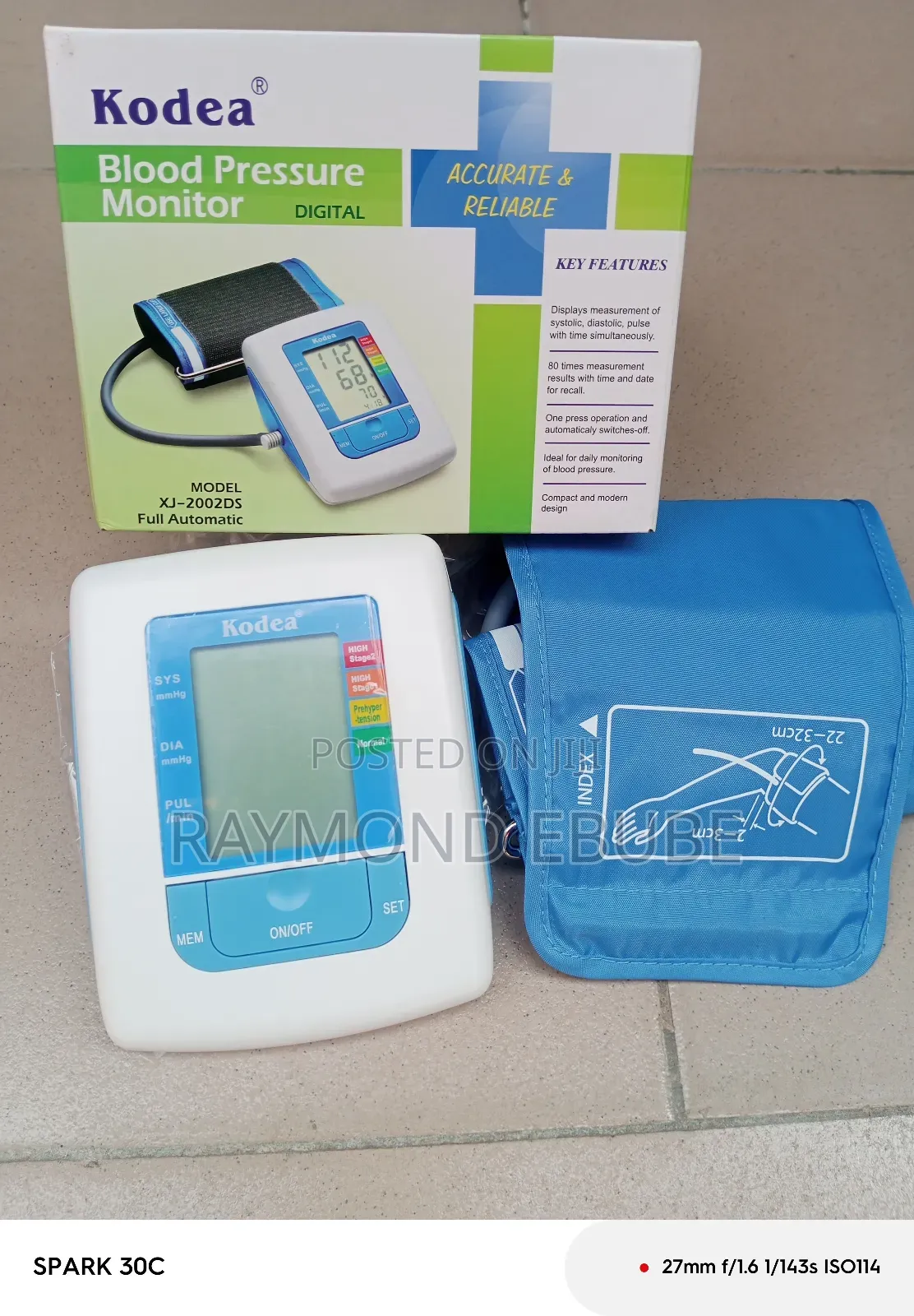 Kodea Blood Pressure Monitor