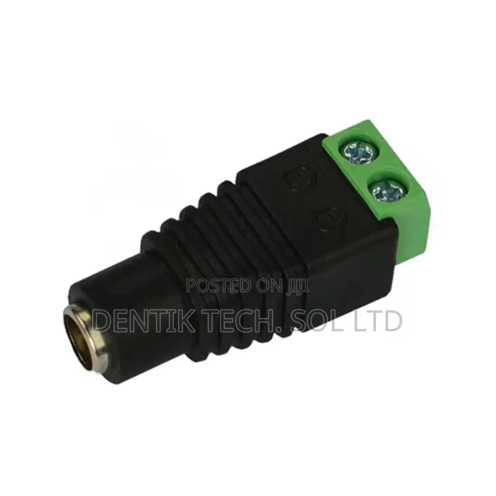 Pack of Female Dc Power Jack Plug Adapter