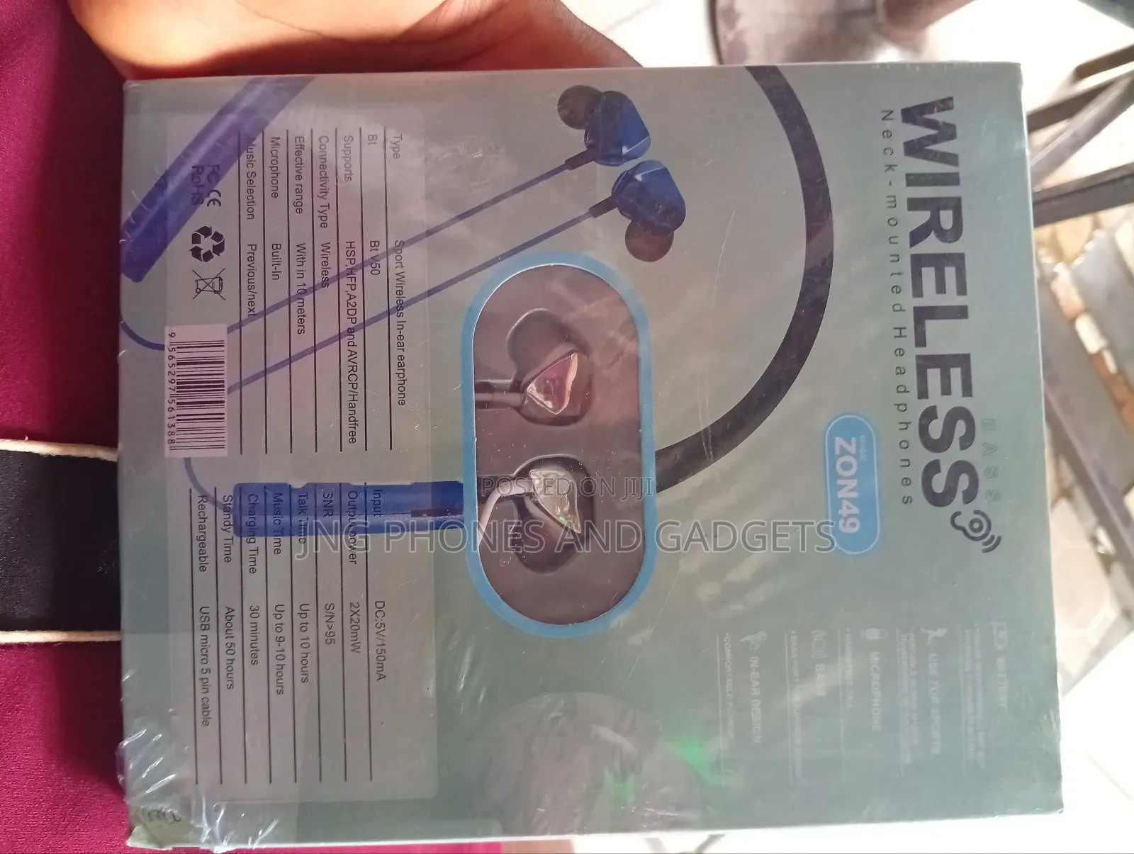 Neck Mounted Headphones