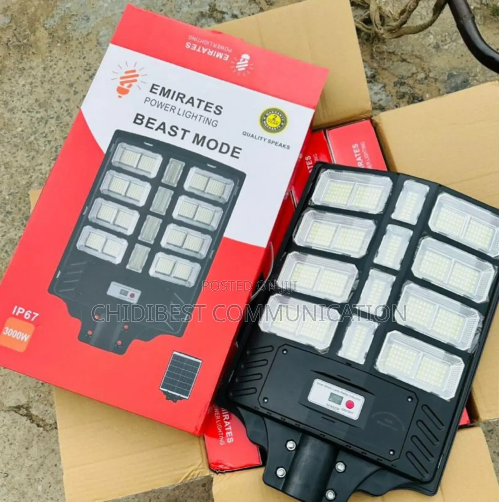 3000wts Emirates Solar Street Light Is Available