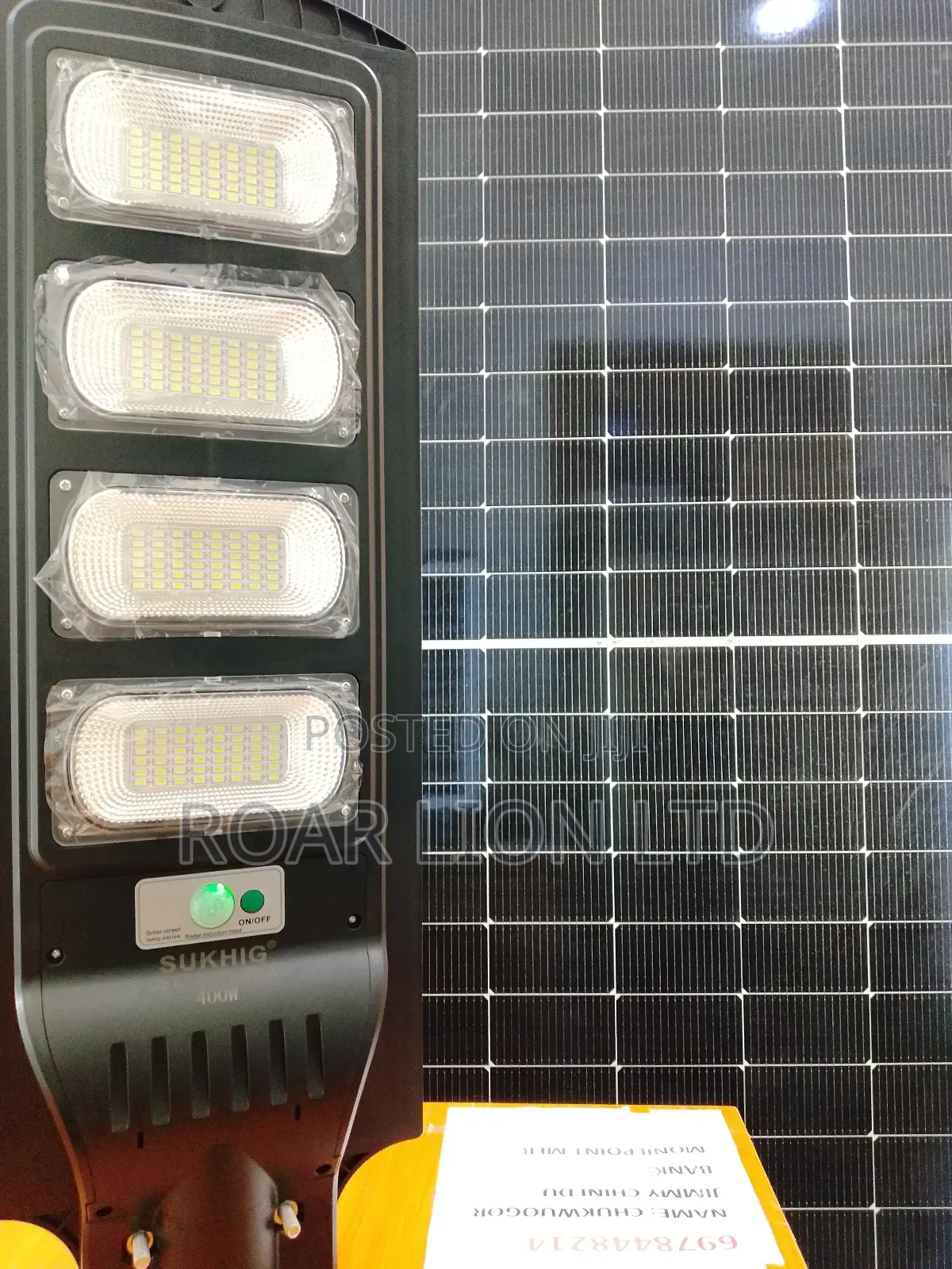 400w Solar Street Light