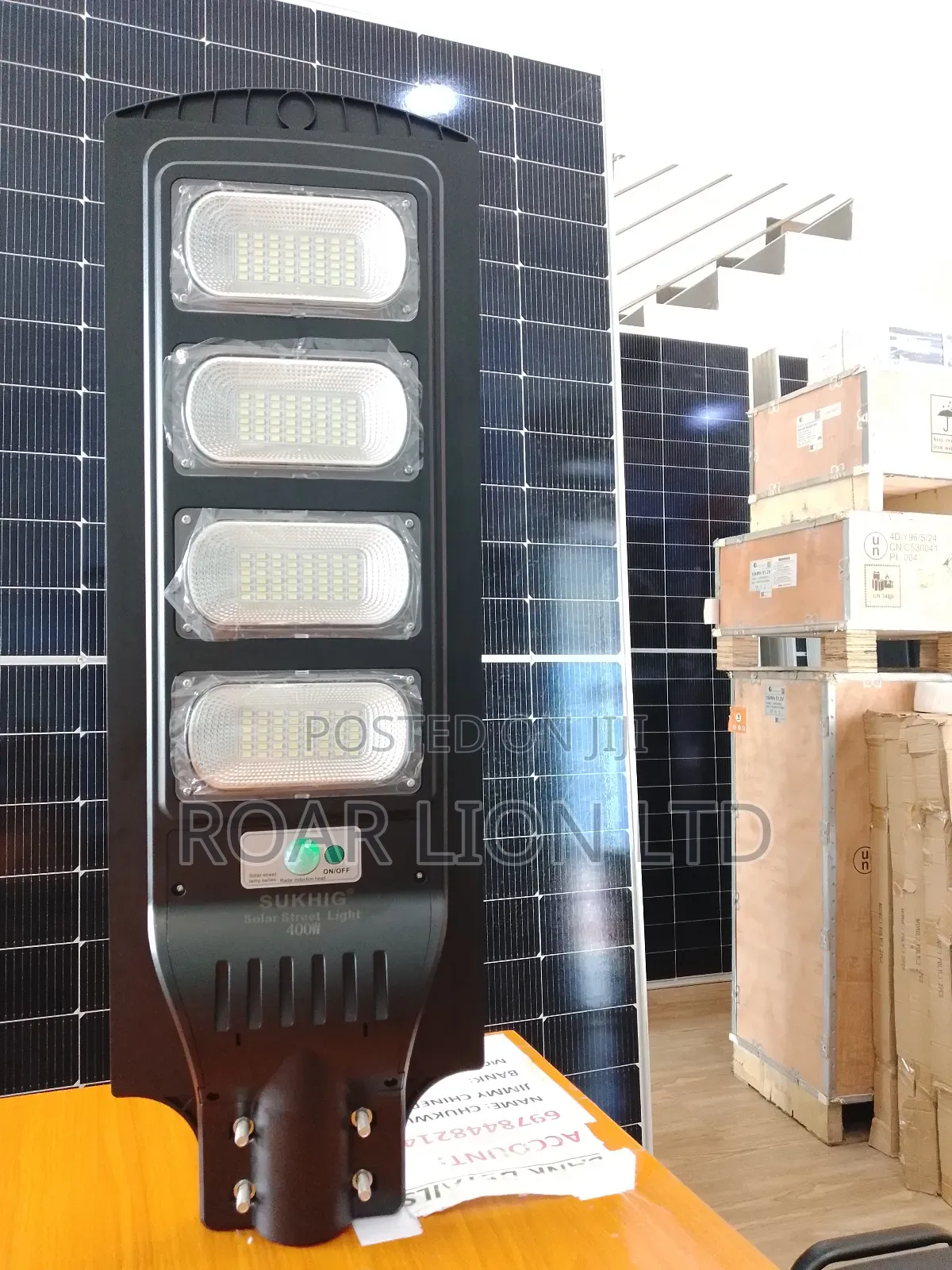 400w Solar Street Light