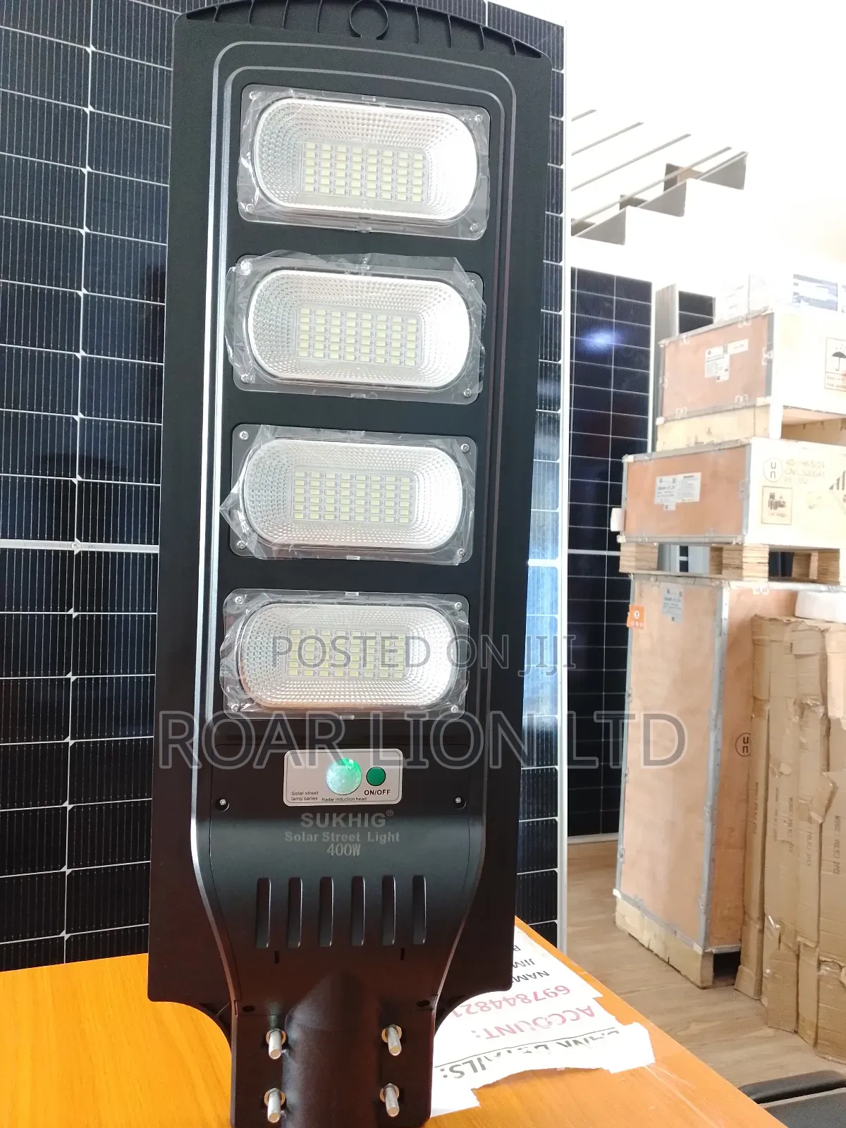 400w Solar Street Light