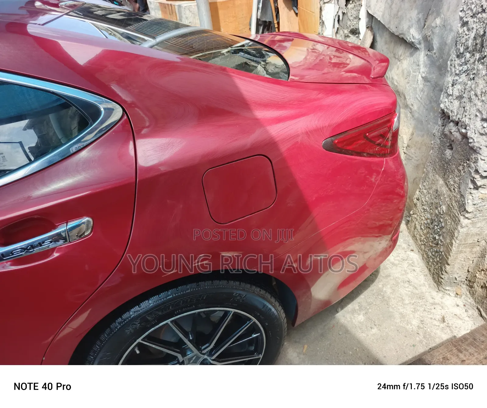 Lexus ES 350 FWD 2013 Red