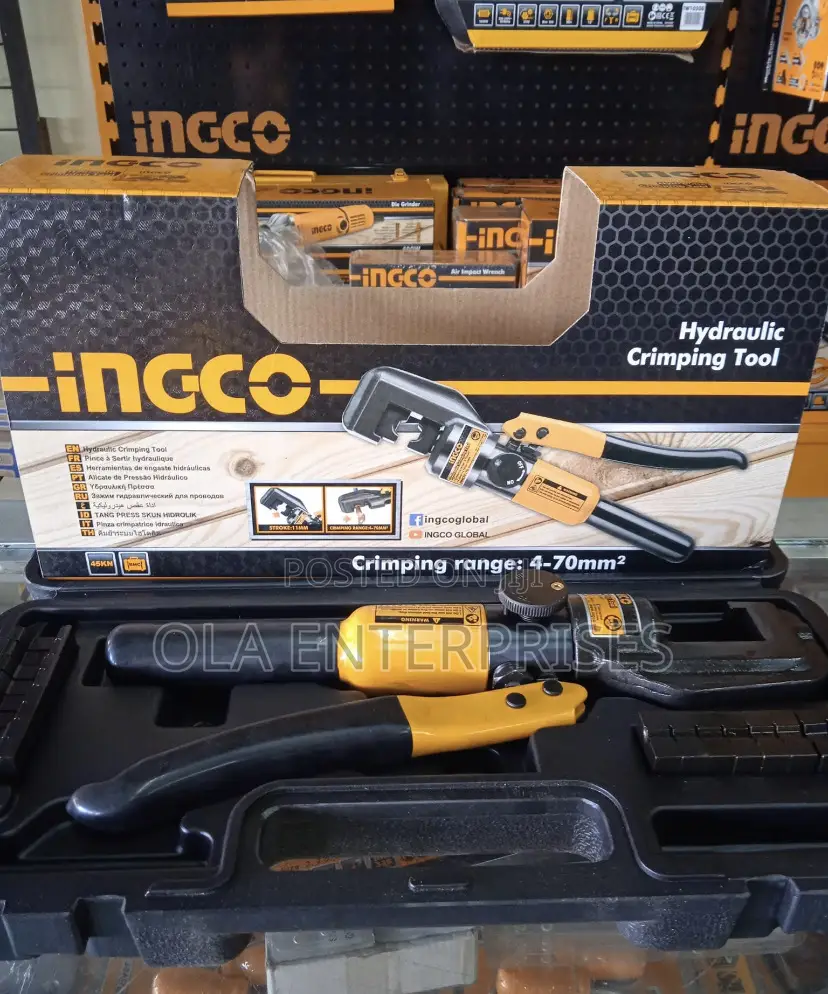 Ingco Crimping Range 4-70mm