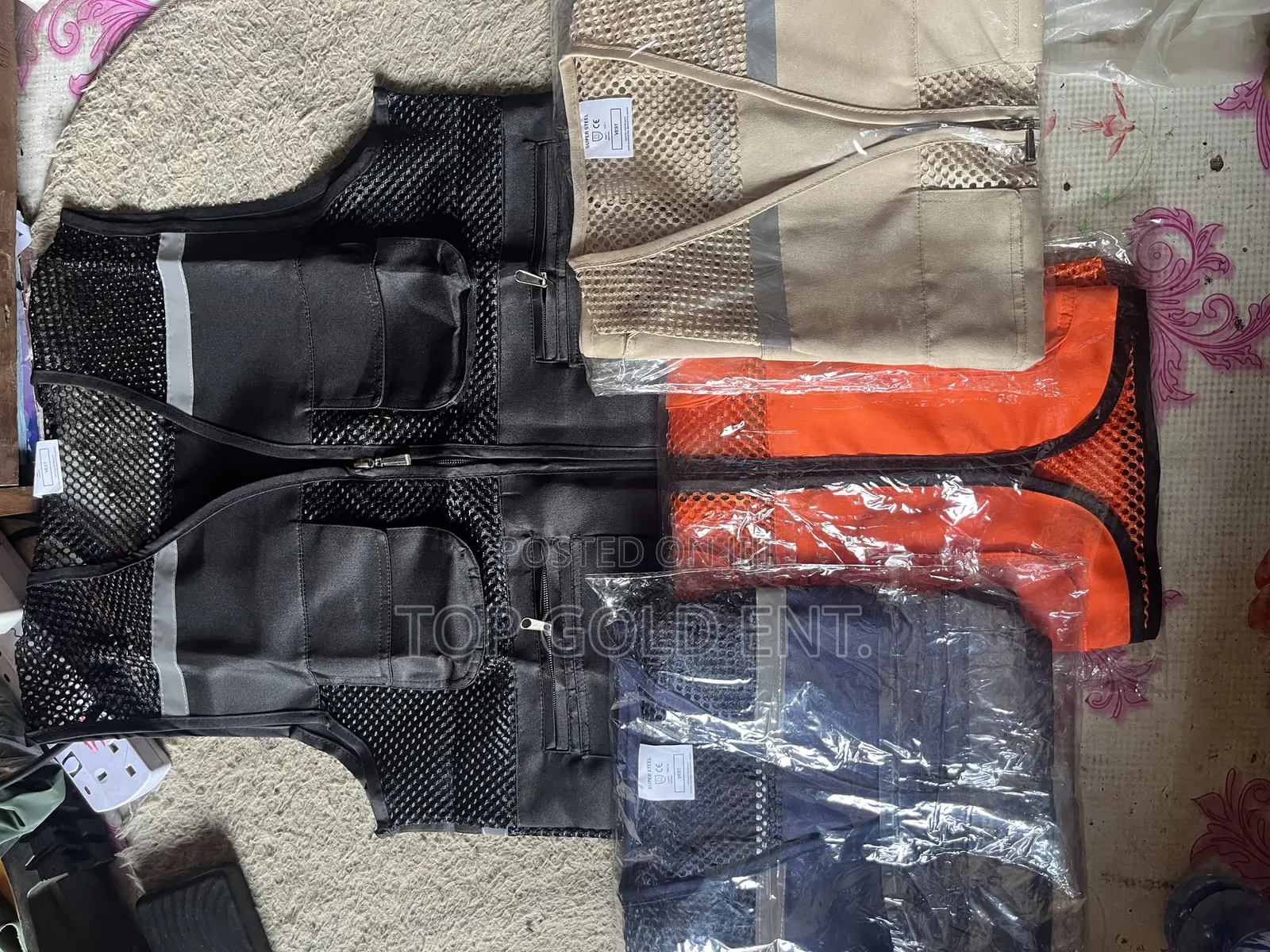 Media or Camera Man Jacket/Safety Jacket With Reflector