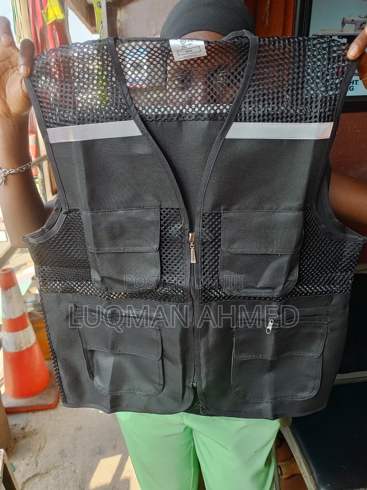 Camera Man/Safety Jacket