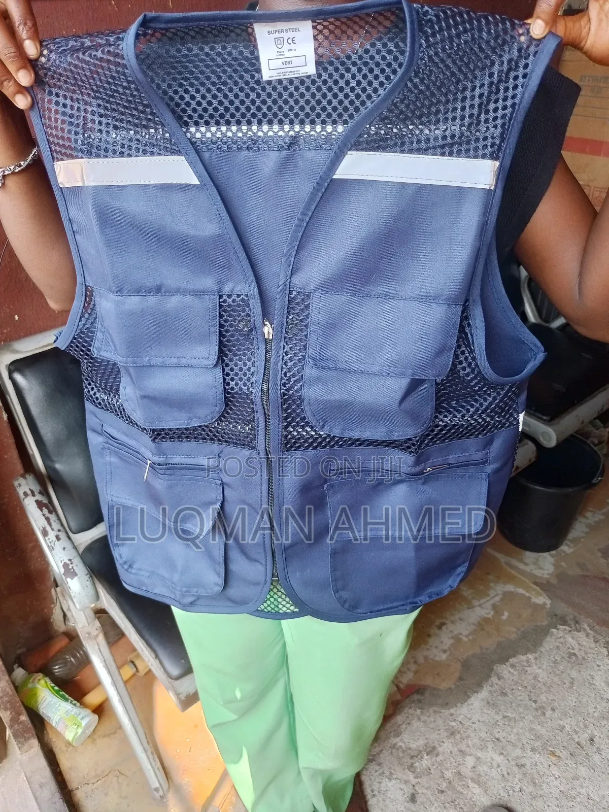 Camera Man/Safety Jacket