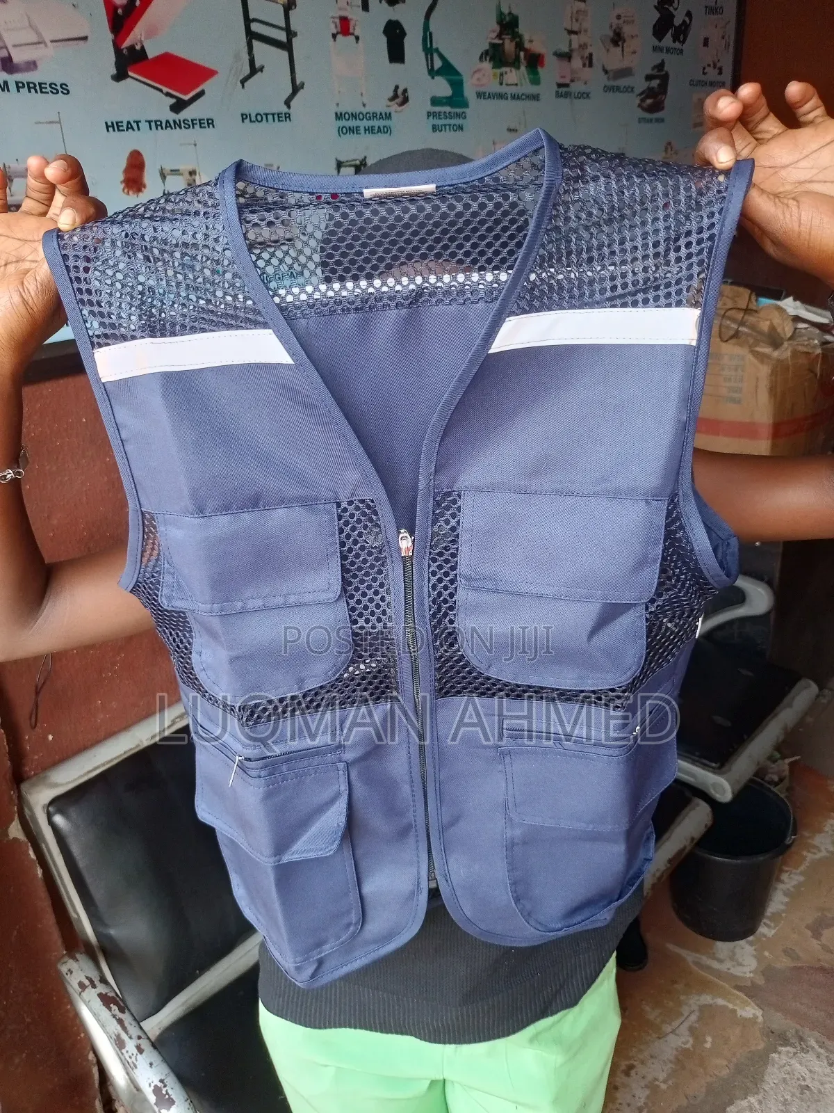 Camera Man/Safety Jacket