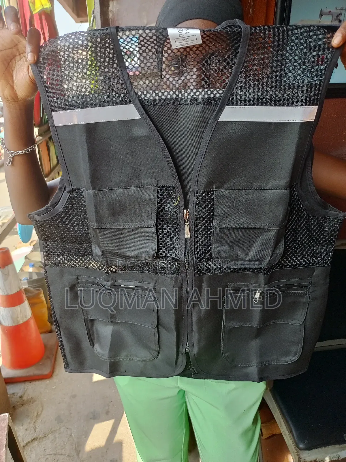 Camera Man/Safety Jacket
