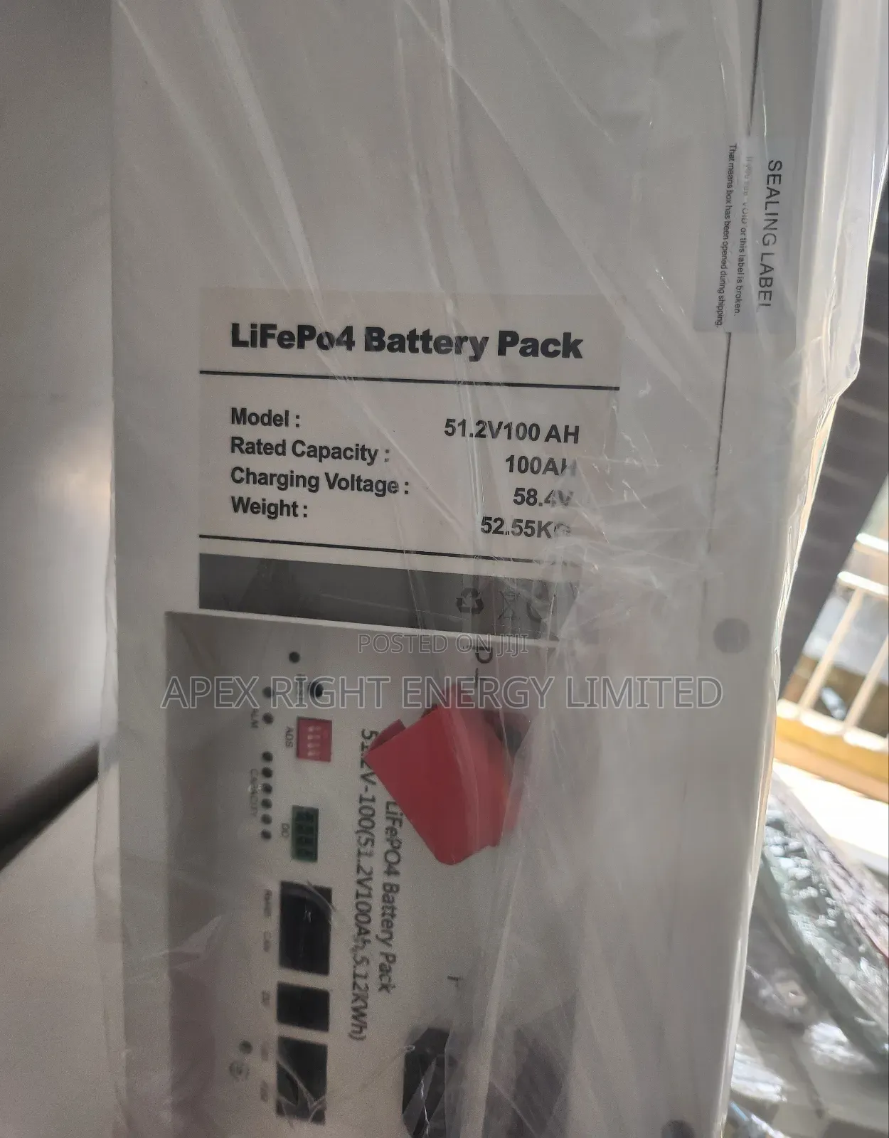 5kwh Pattern Lithium Ion Phosphate Battery 51.2volts