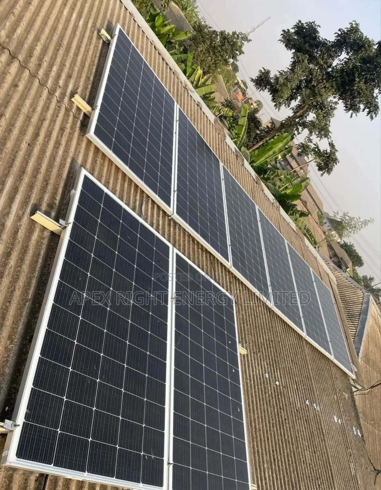 4kva Cworth Hybrid System+5kwh Lithium+8pcs-300w Solar Panel