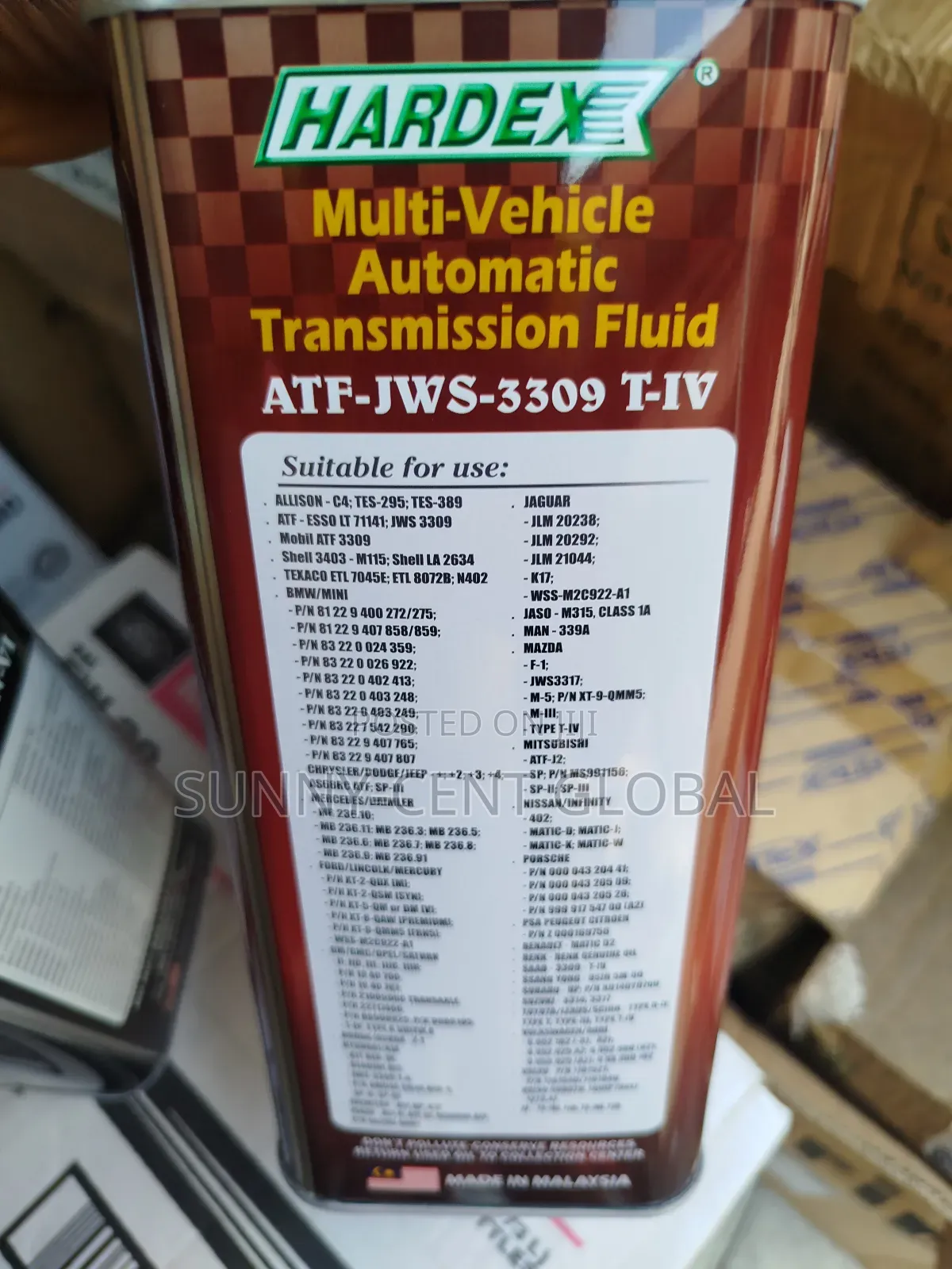 Hardex Fully Synthetic Atf-JWS-3309 T-Iv 4l