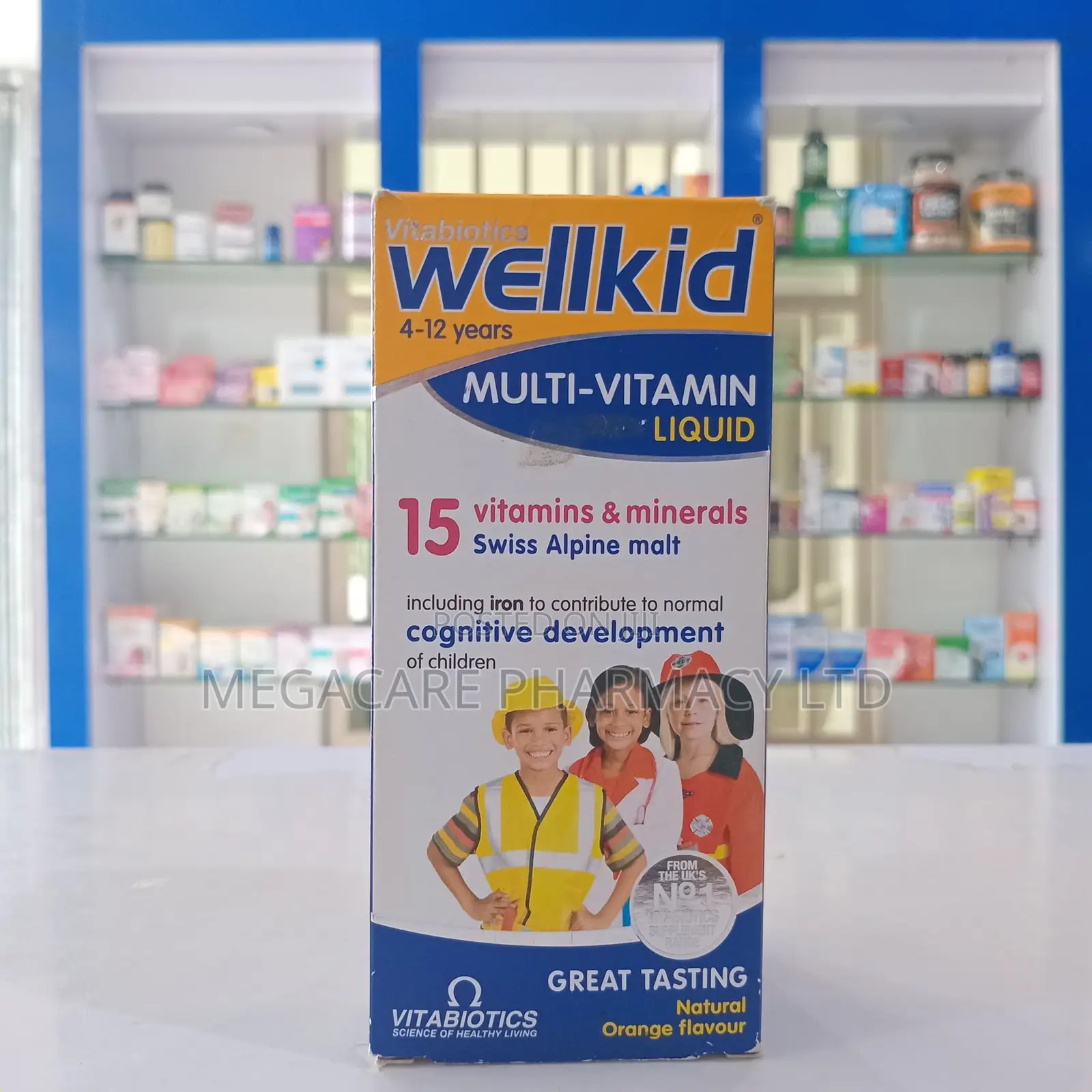 Wellkid 4-12 Years Multi-Vitamin Liquid