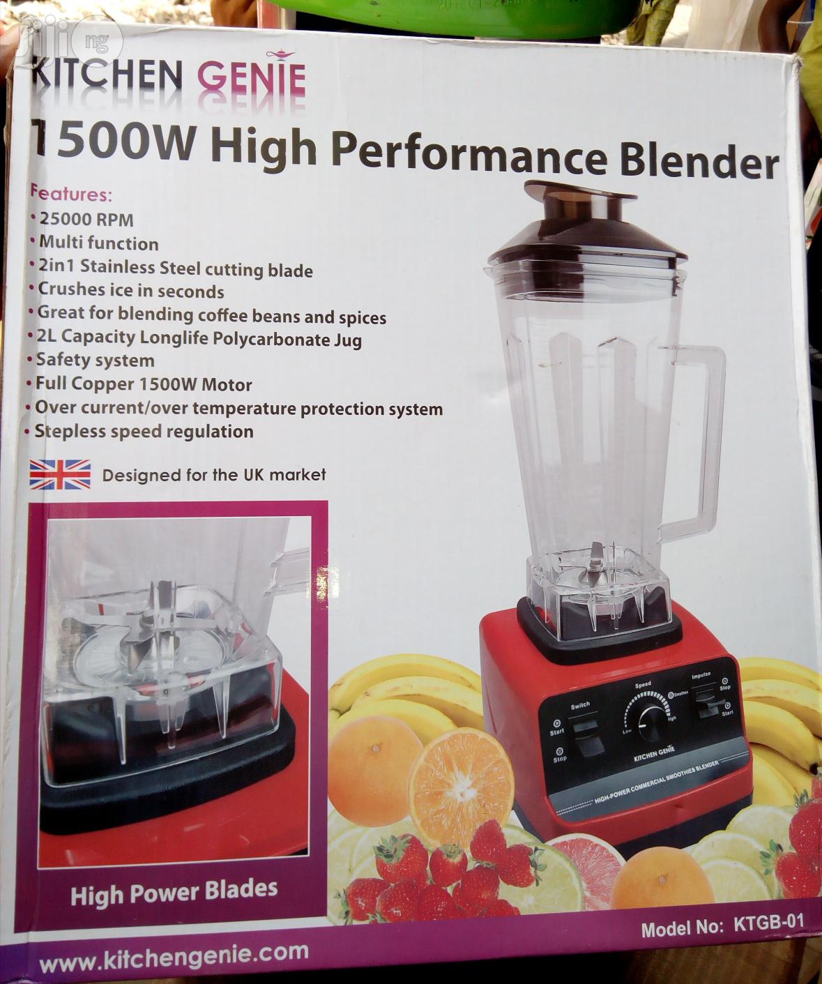 Kitchen Genie Commercial Blender