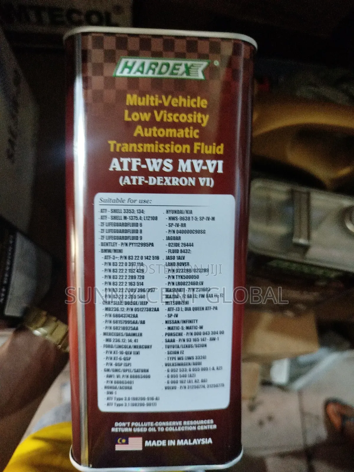 Hardex Fully Synthetic Atf-Ws Mv-Vi 4l