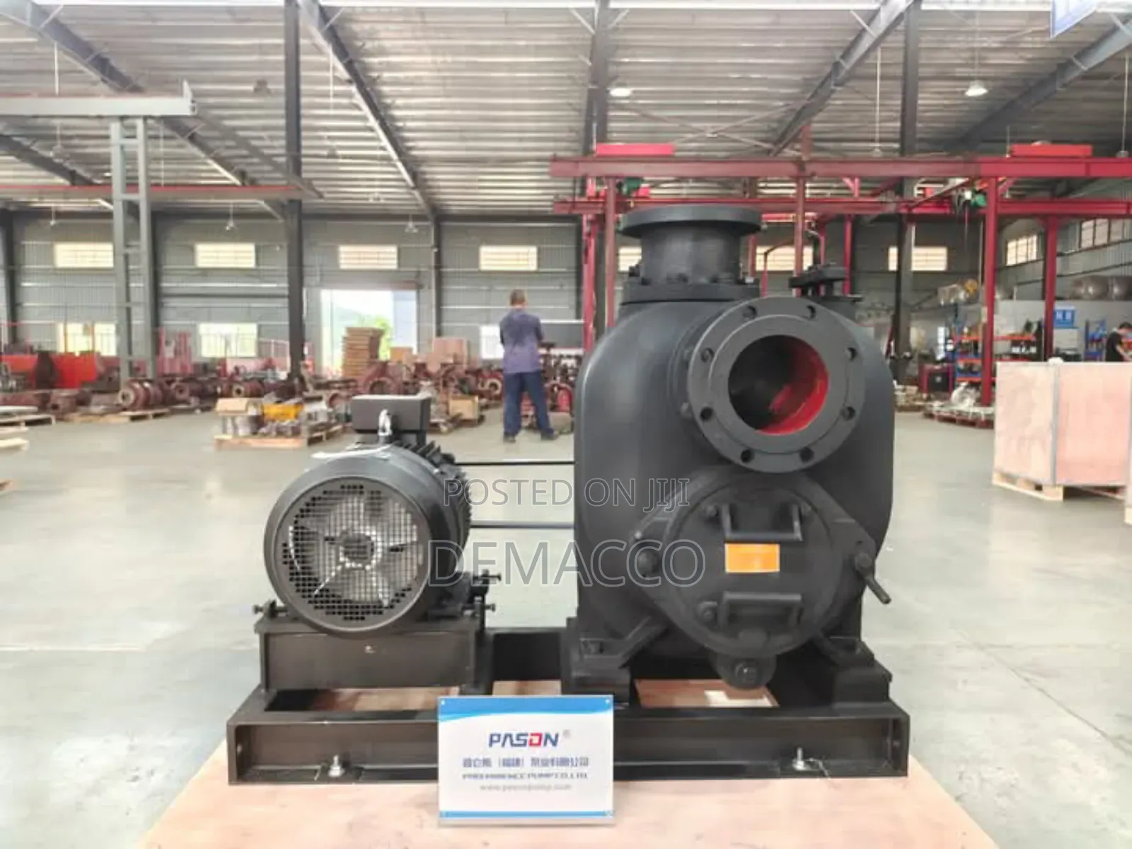 Inline Self Priming Water Transfer Pump 6x6