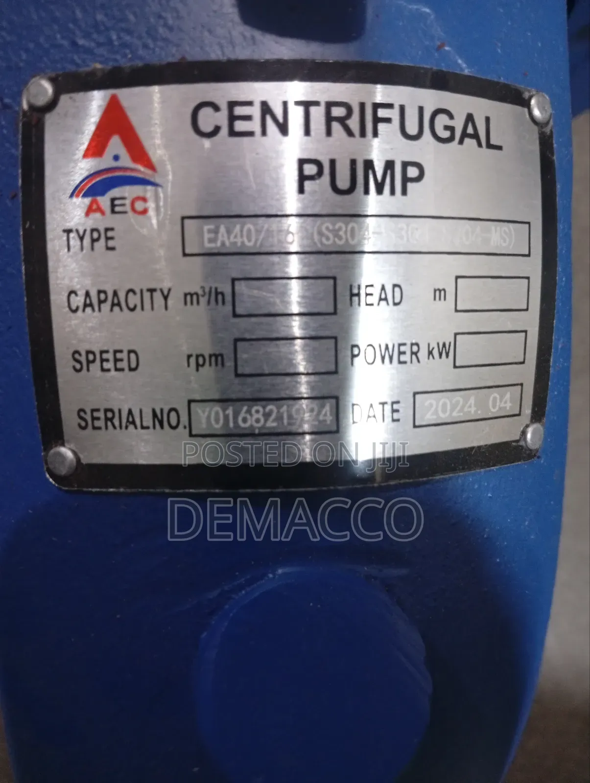 Complete Hot Oil Stainless Pump