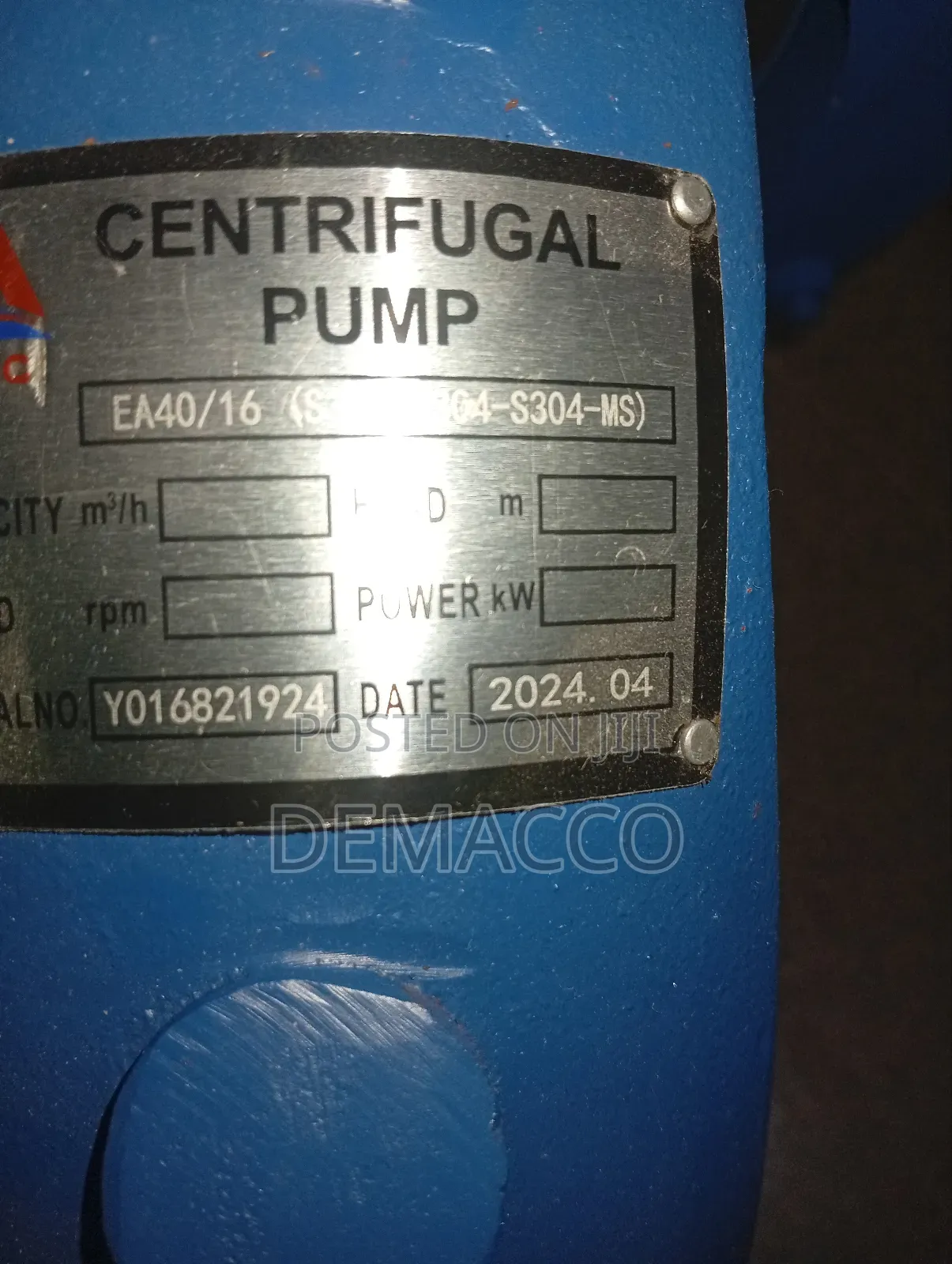 Complete Hot Oil Stainless Pump
