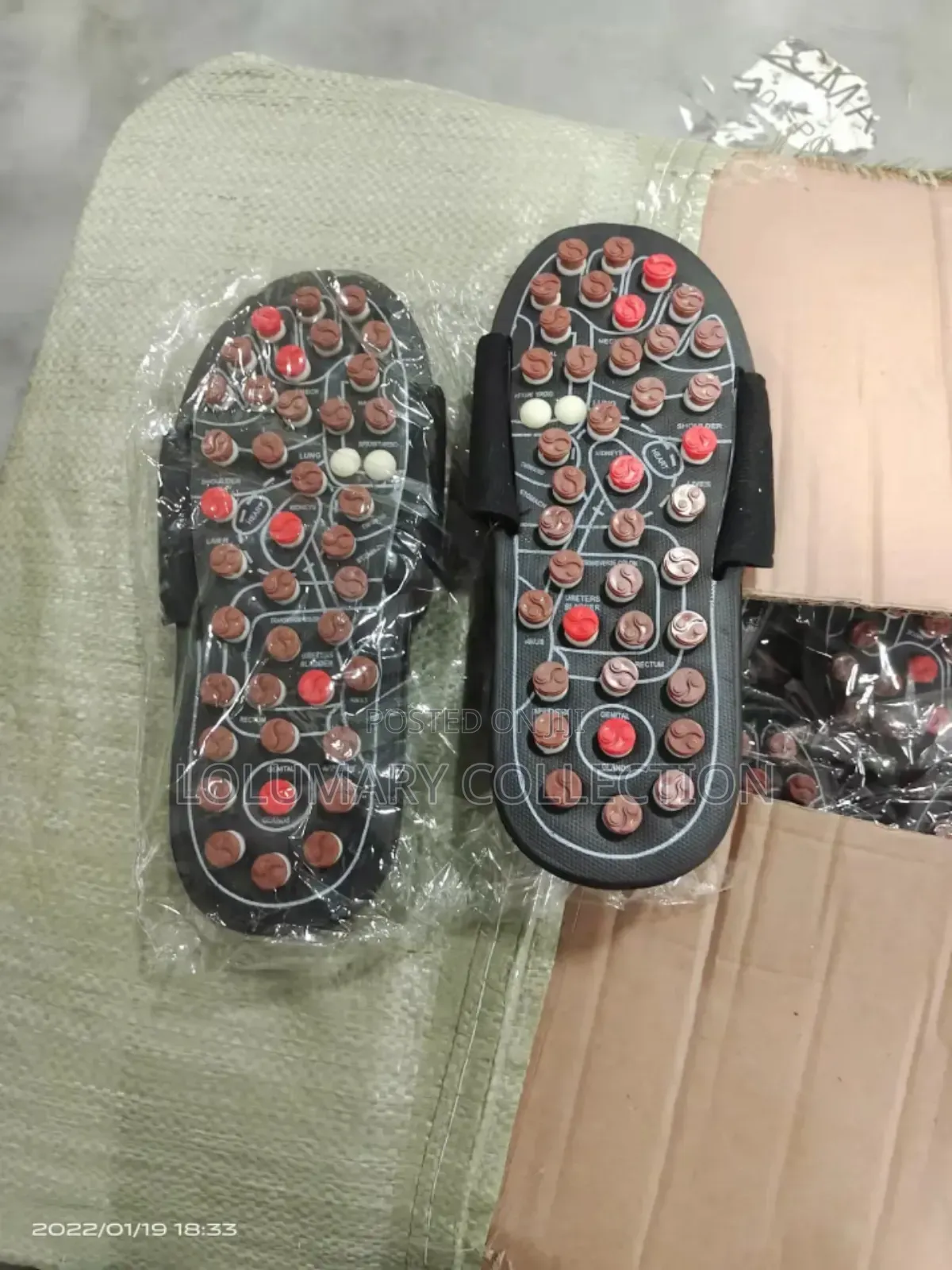 Acupuncture Massage Slippers for Foot Pain Relief
