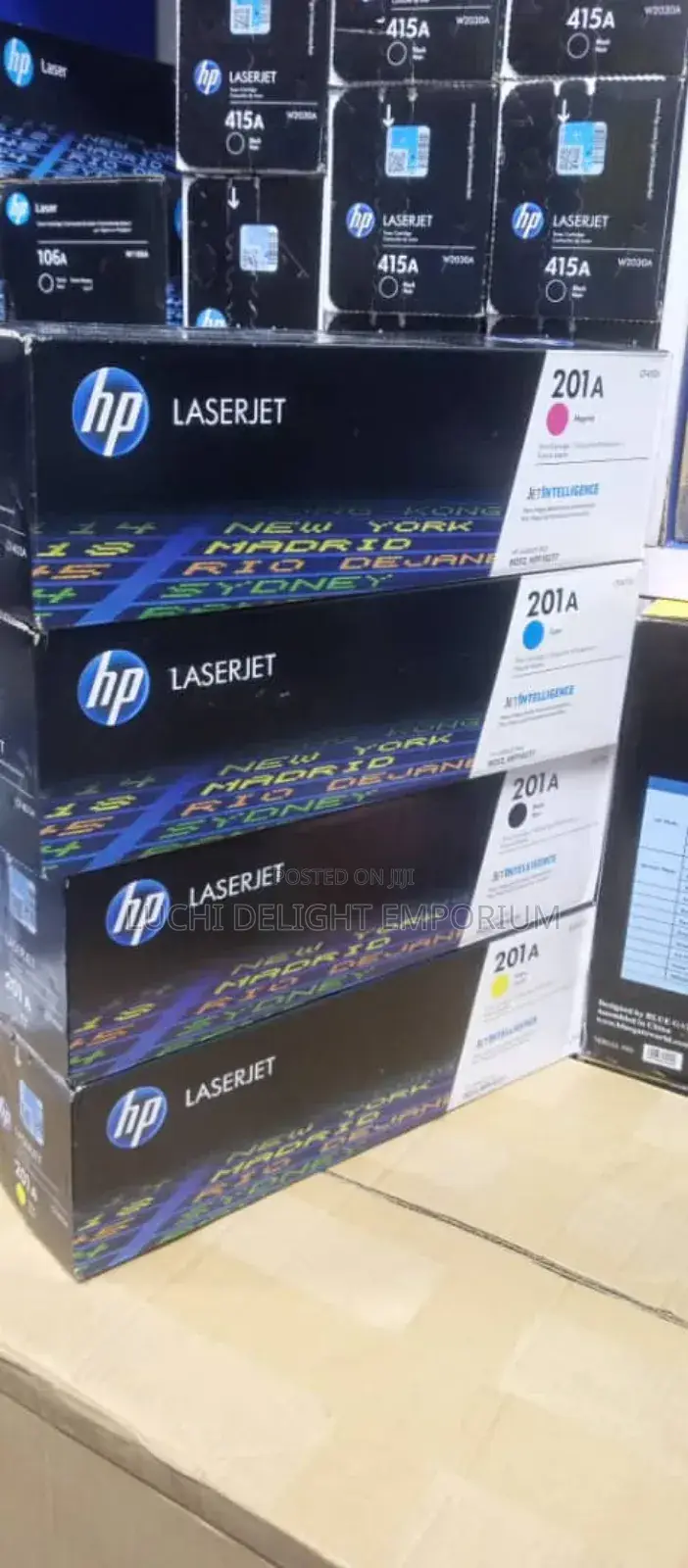 Original Hp 201a Toner Cartridge Set