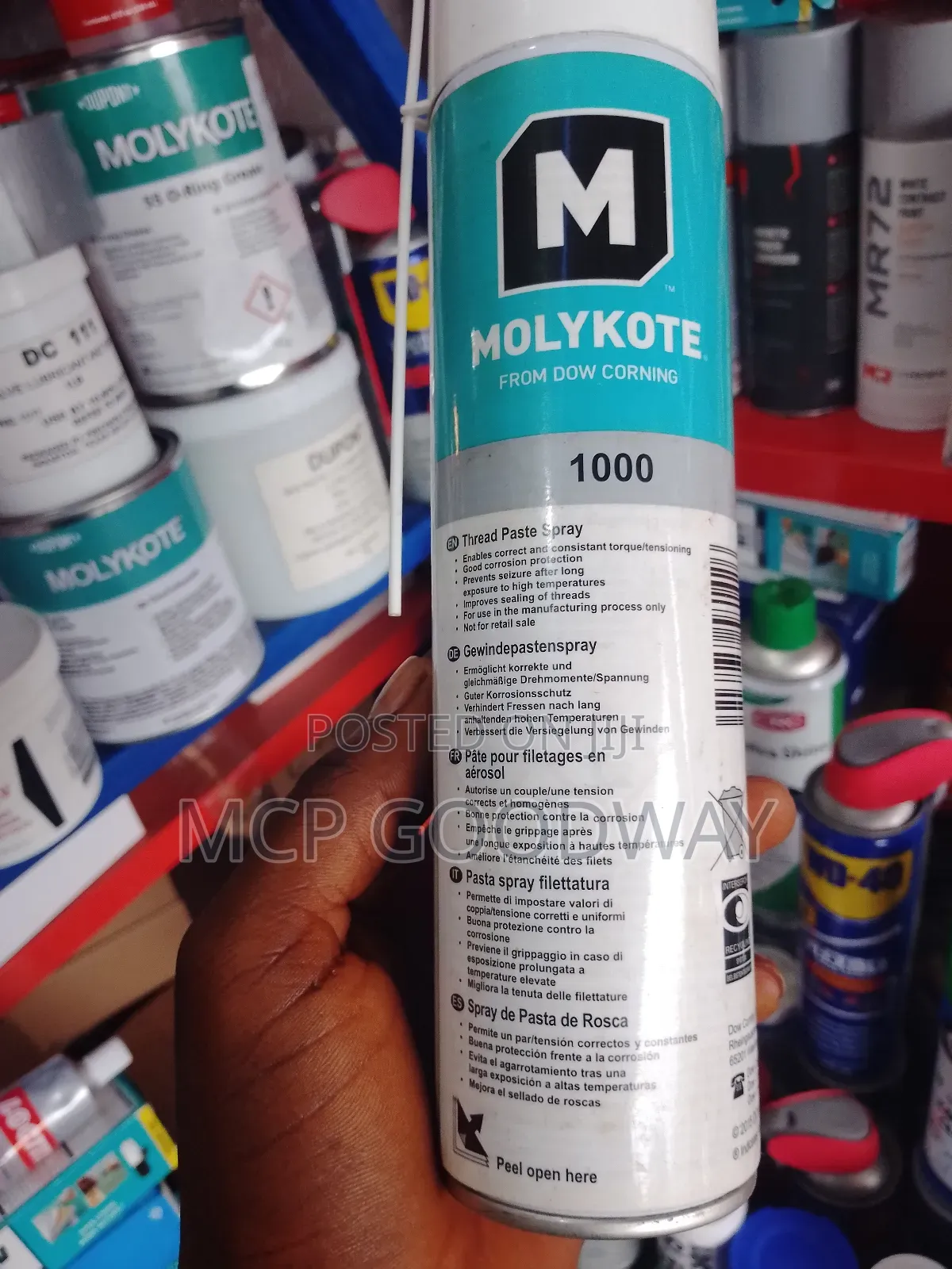 Molykote 1000 Paste Spray 400lm