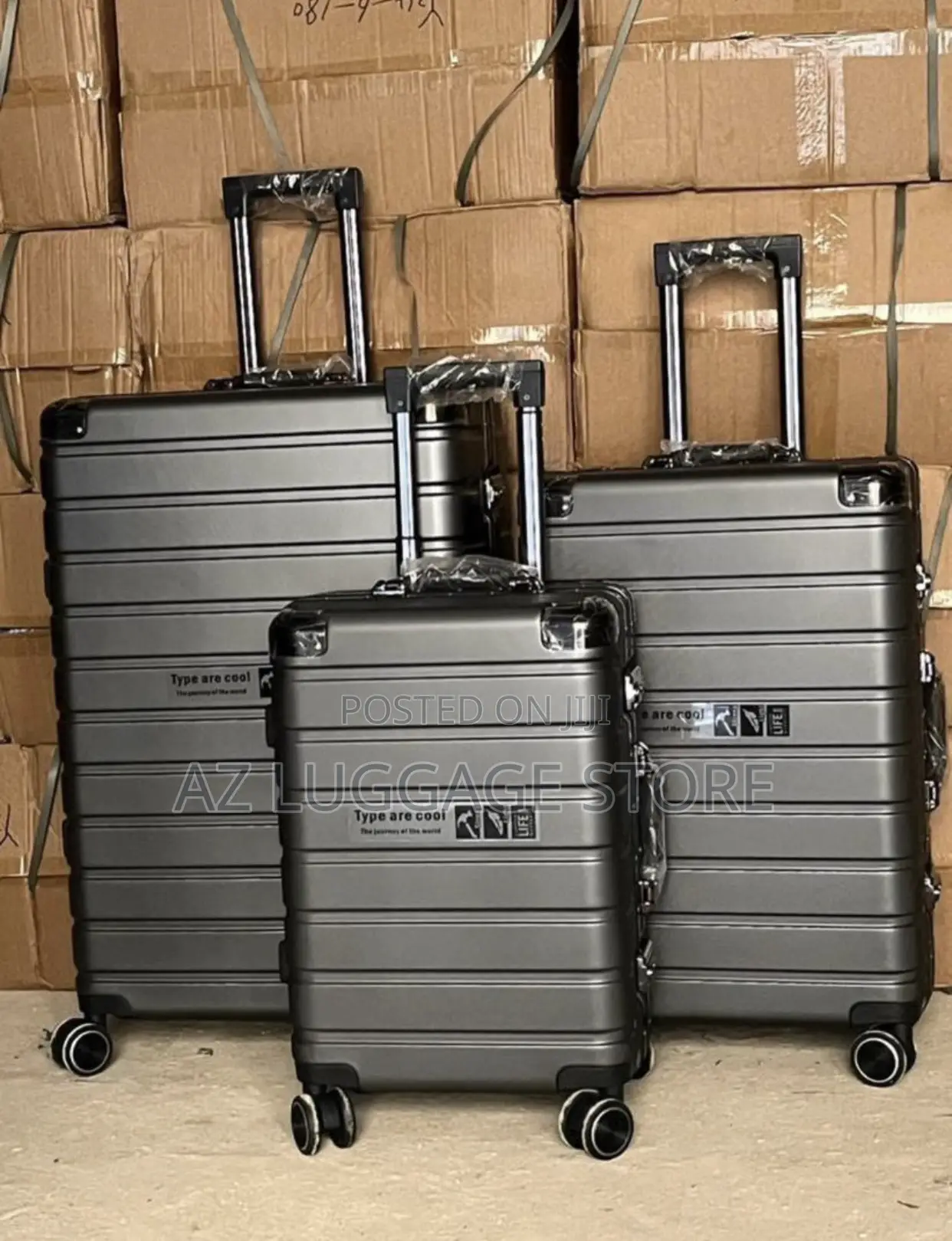 Aluminum Box Set of 3