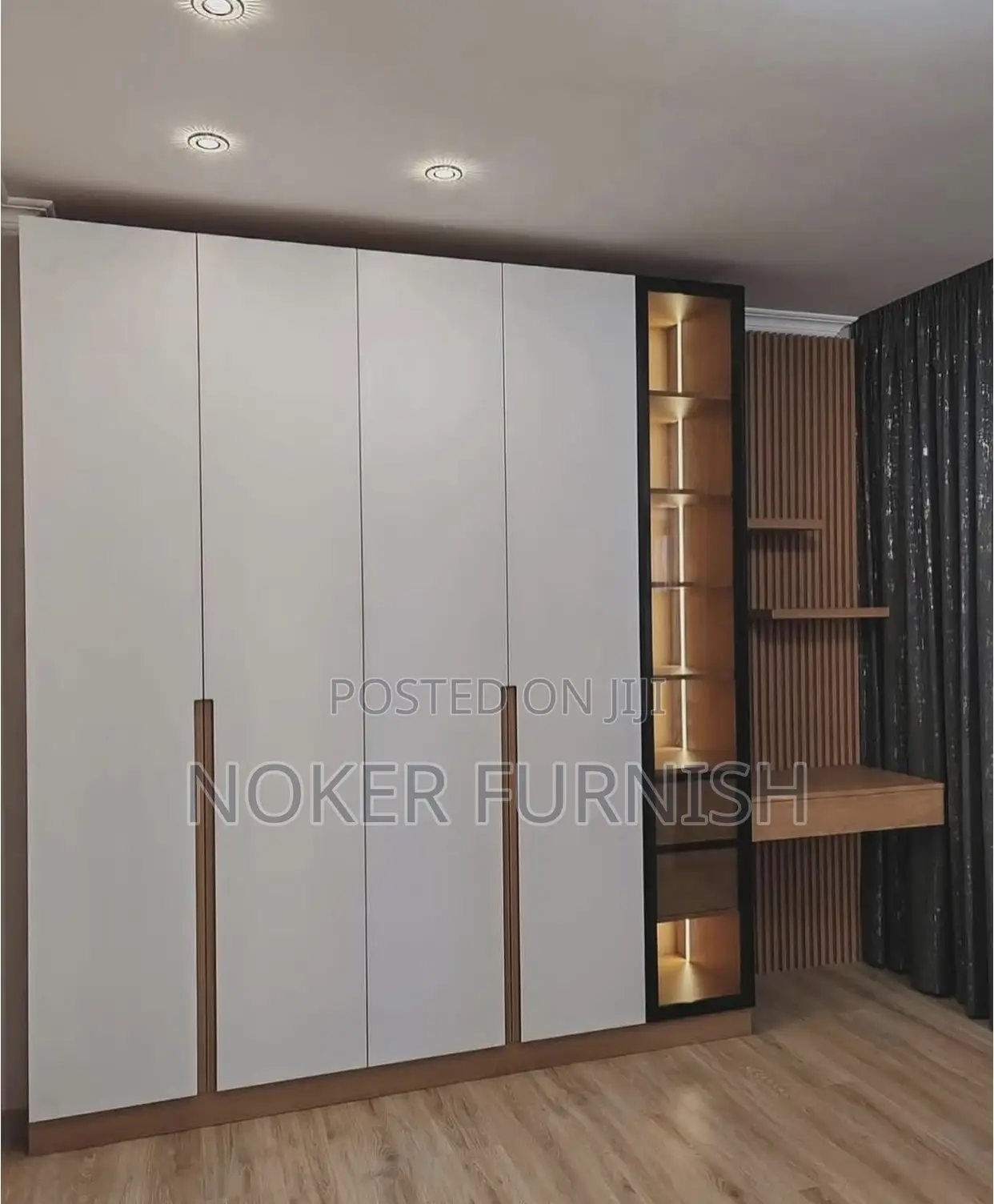 Contemporary Home Wardrobes With Led Lights