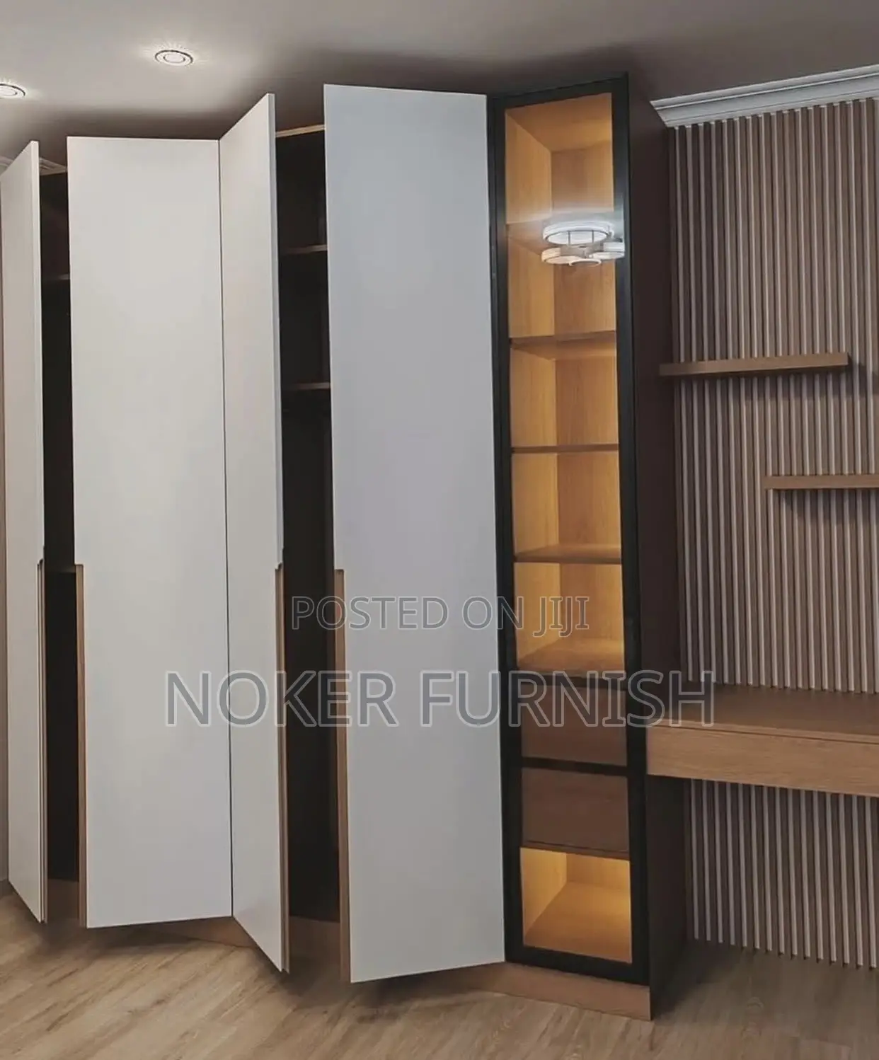 Contemporary Home Wardrobes With Led Lights