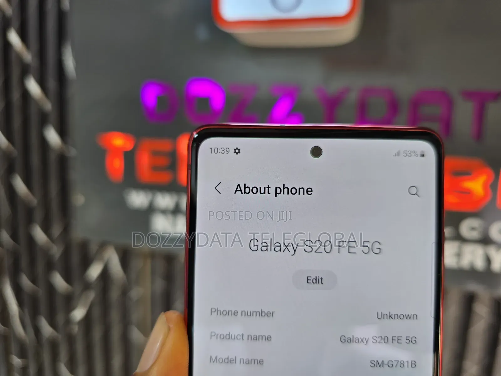 Samsung Galaxy S20 FE 256 GB Red