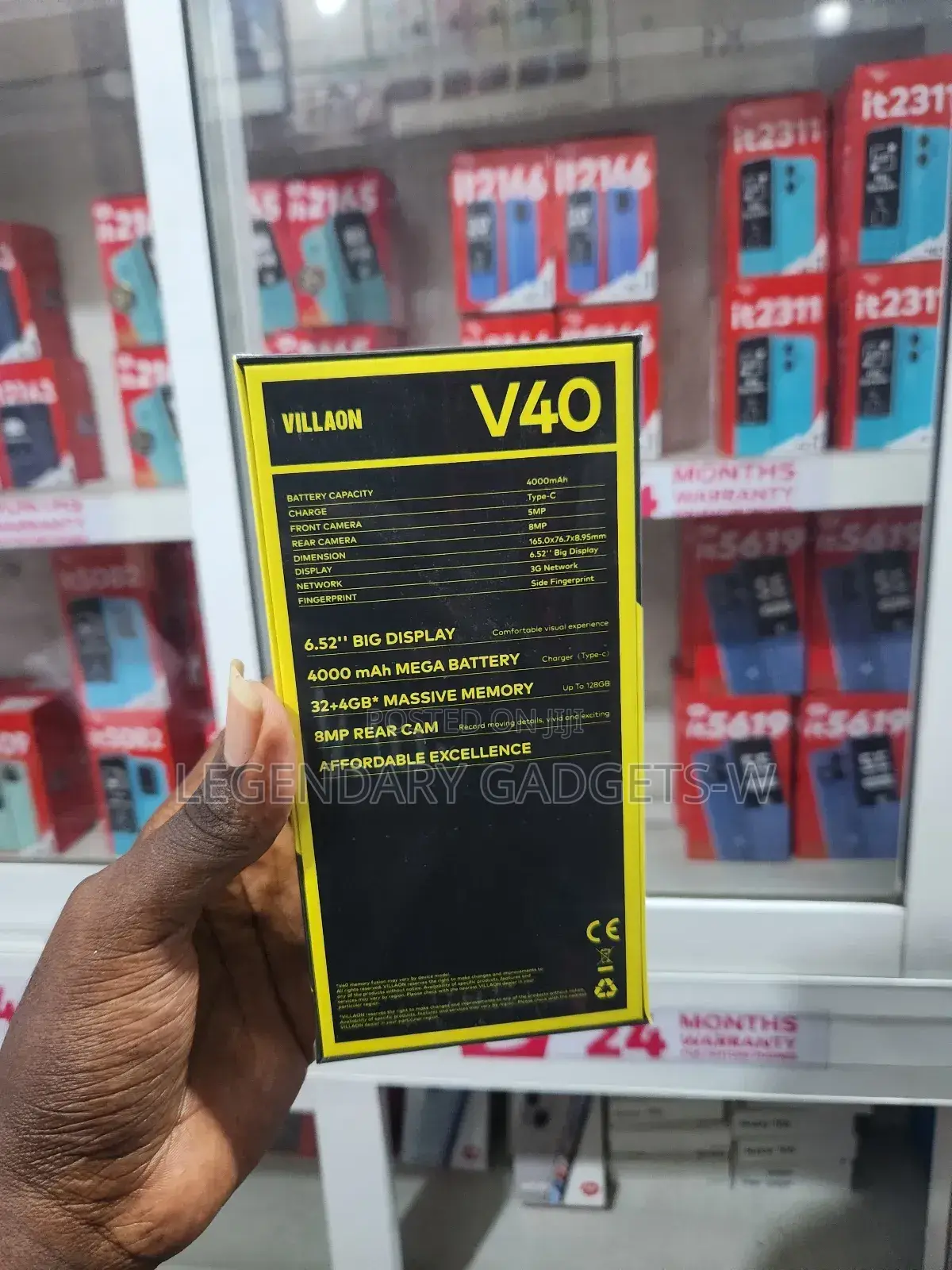 New Villaon V40 128 GB Black