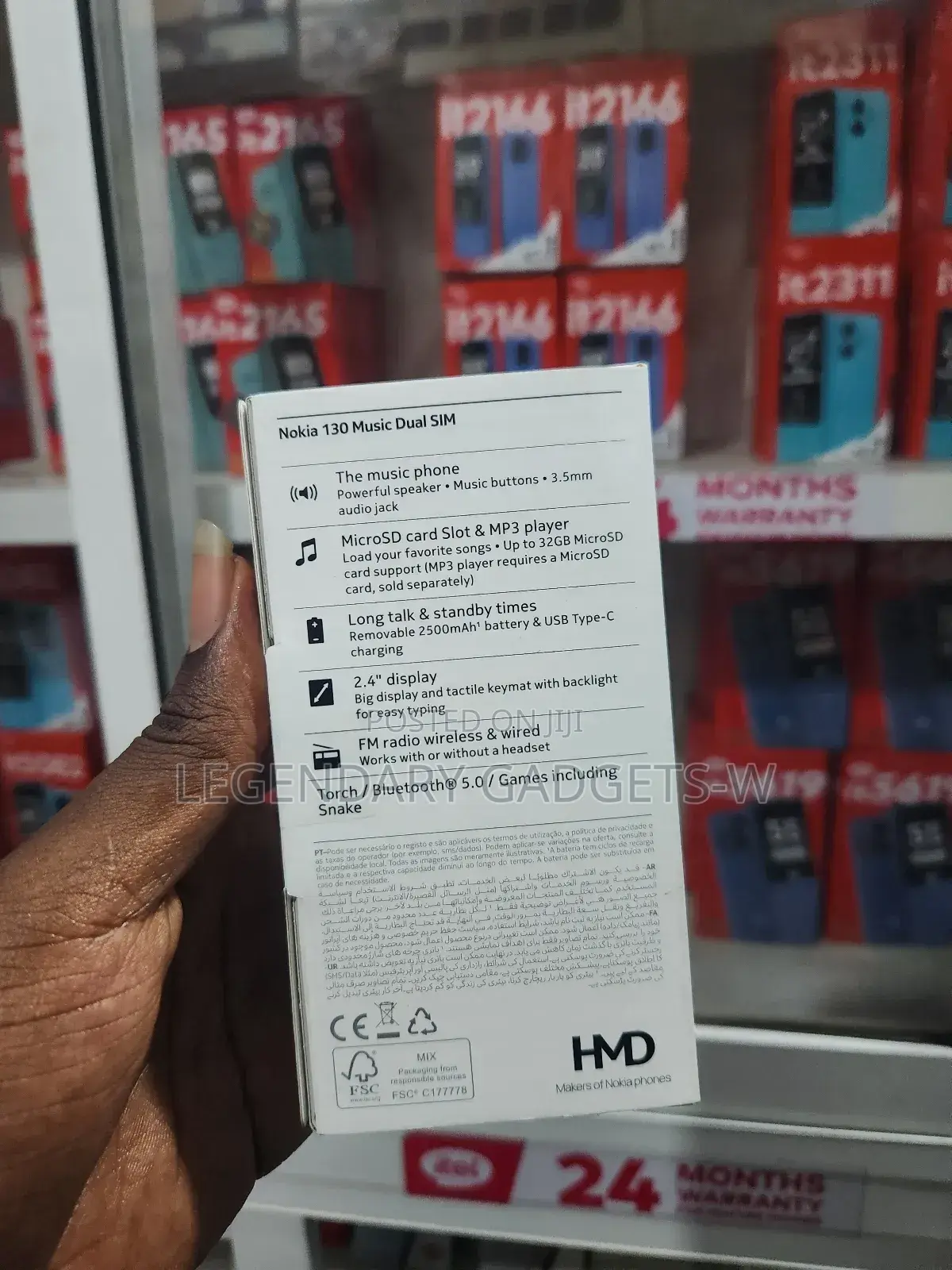 New Nokia 130 Dual SIM Black