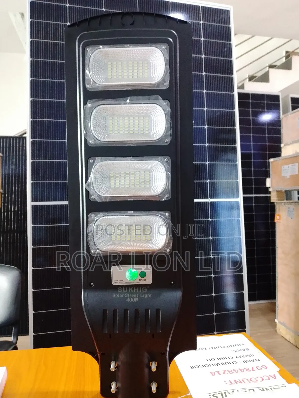 400w Solar Street Light