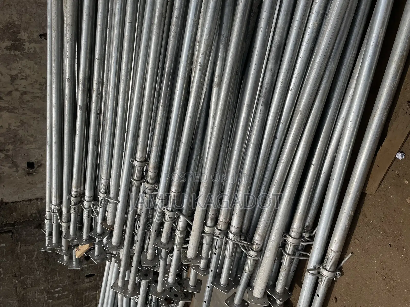 Yellow Beam, Acrow Props, Pipes, Form Work
